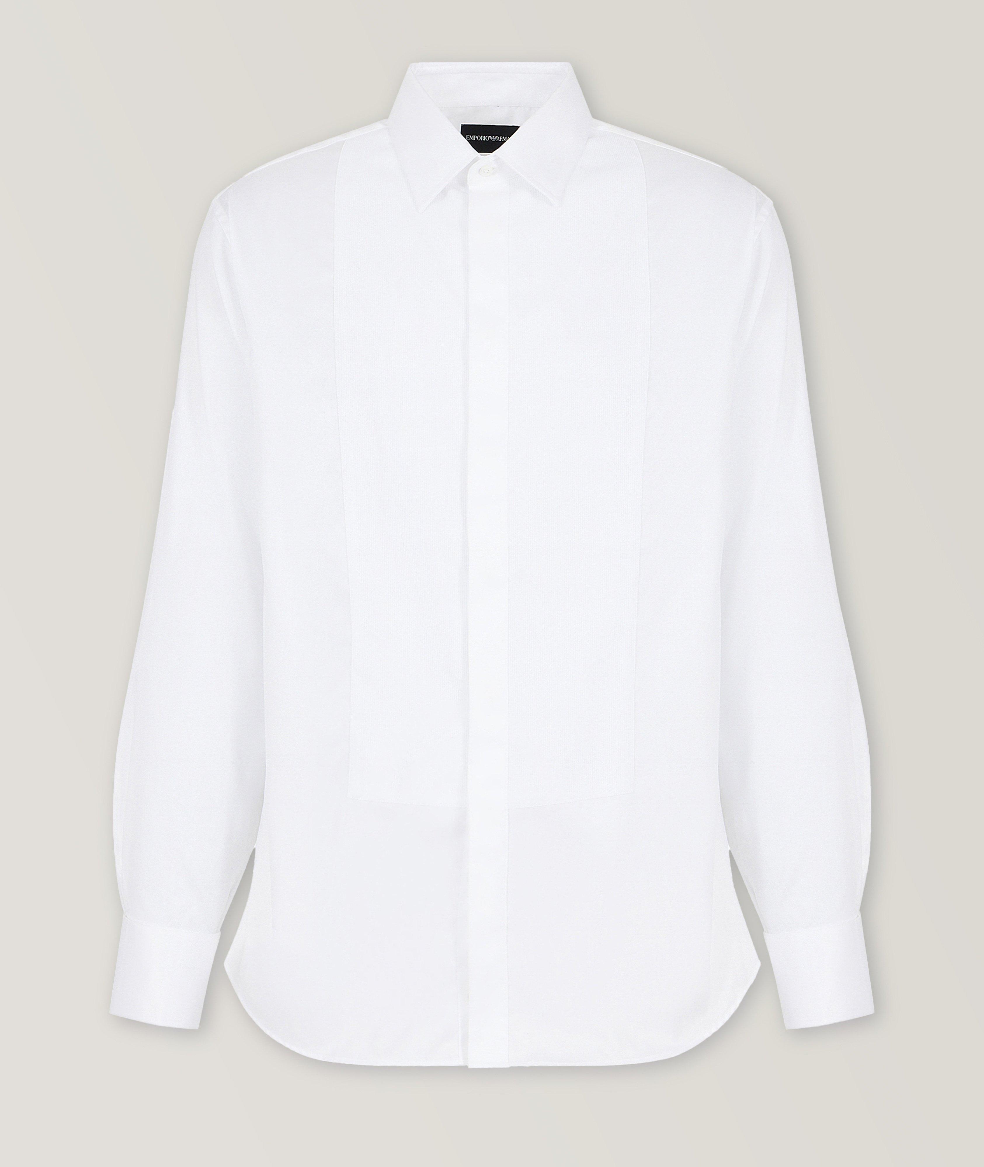 Emporio Armani Cotton Tuxedo Shirt