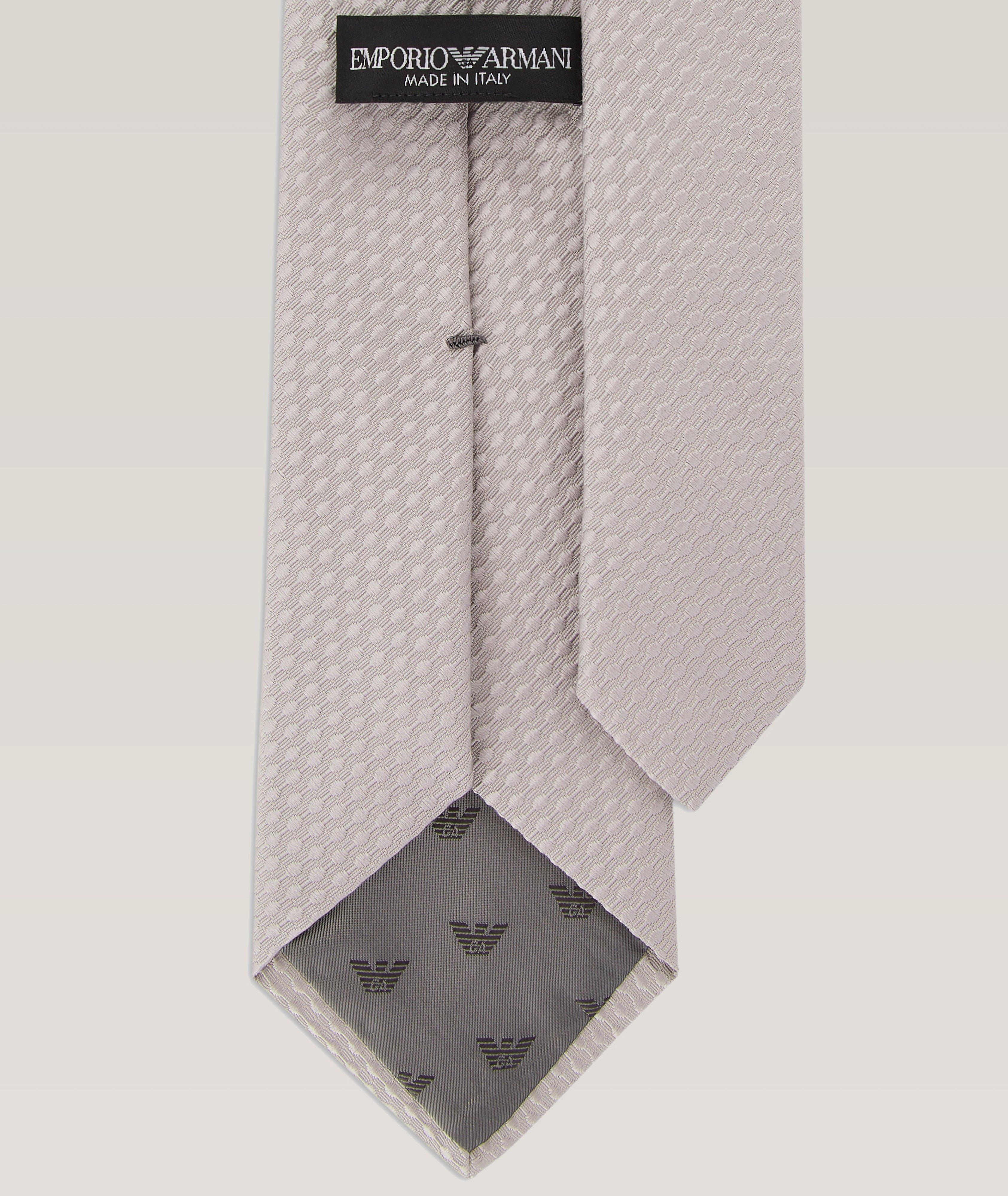 Neat Pattern Silk Jacquard Tie image 1