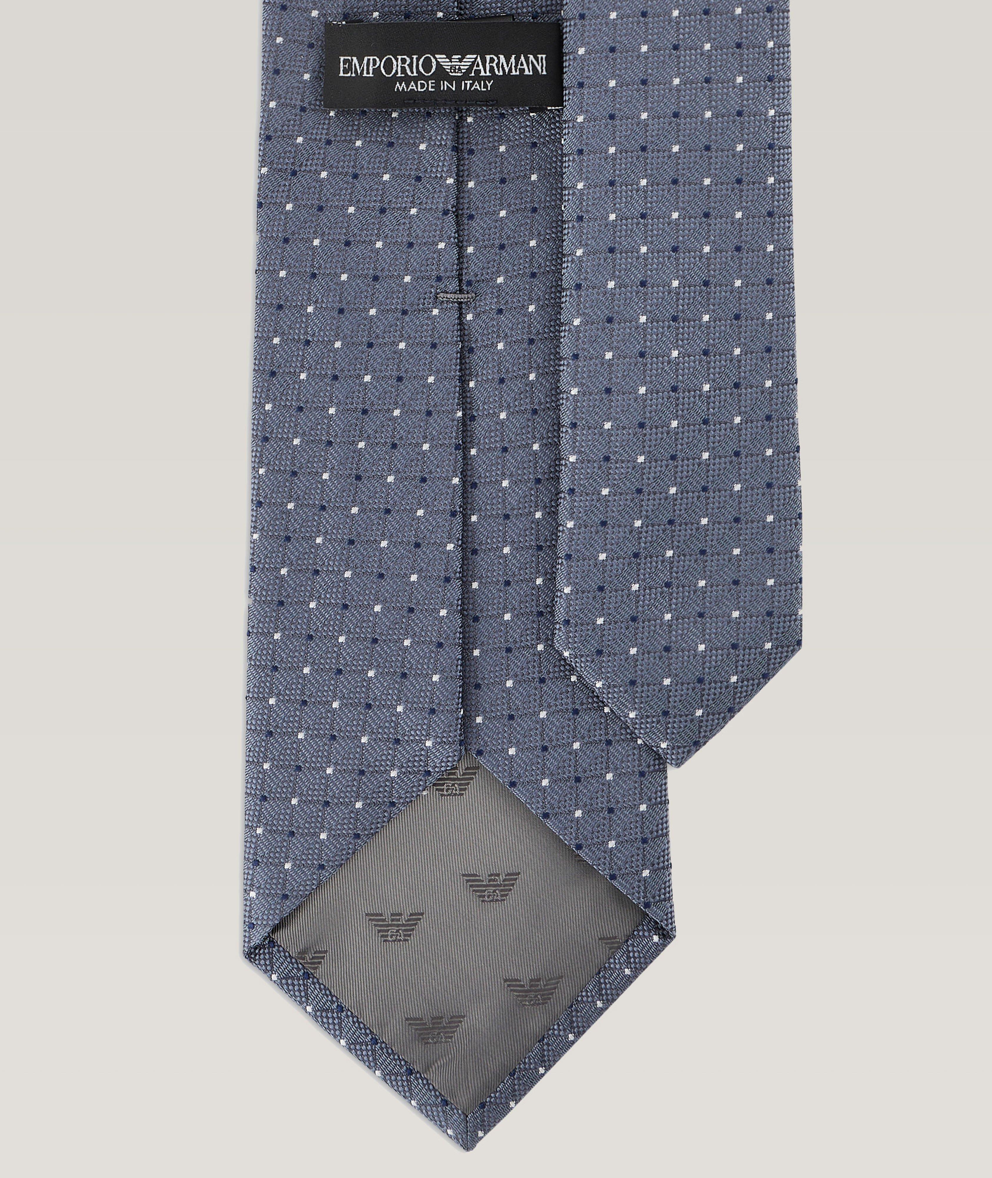 Neat Pattern Silk Jacquard Tie