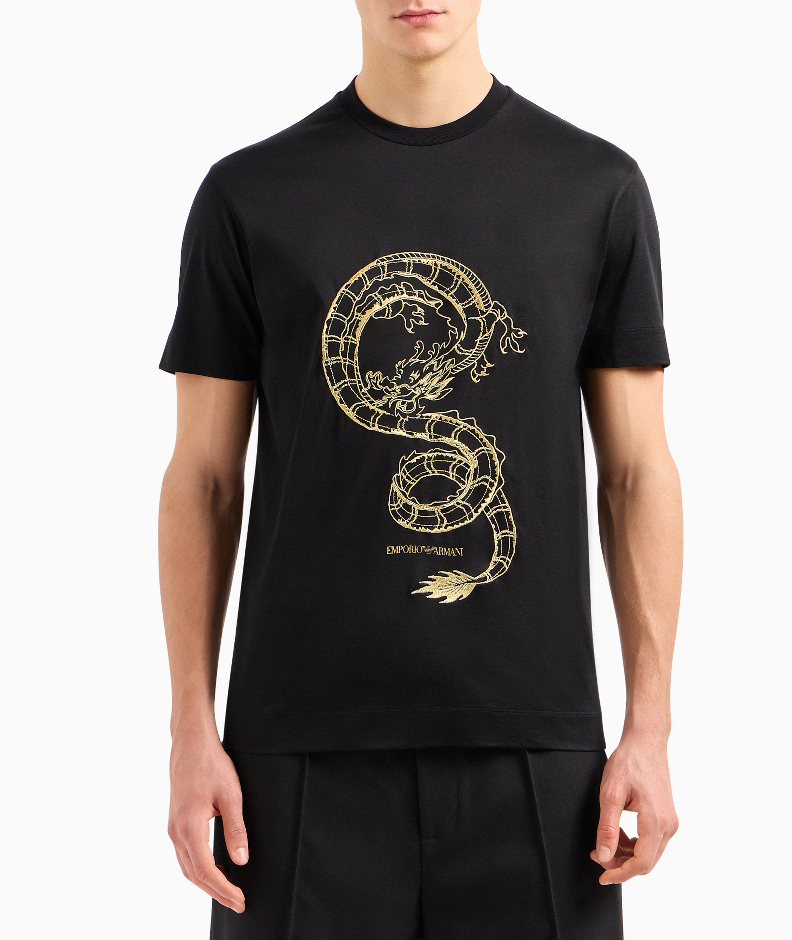 Lunar New Year Print Lyocell-Cotton T-Shirt image 1