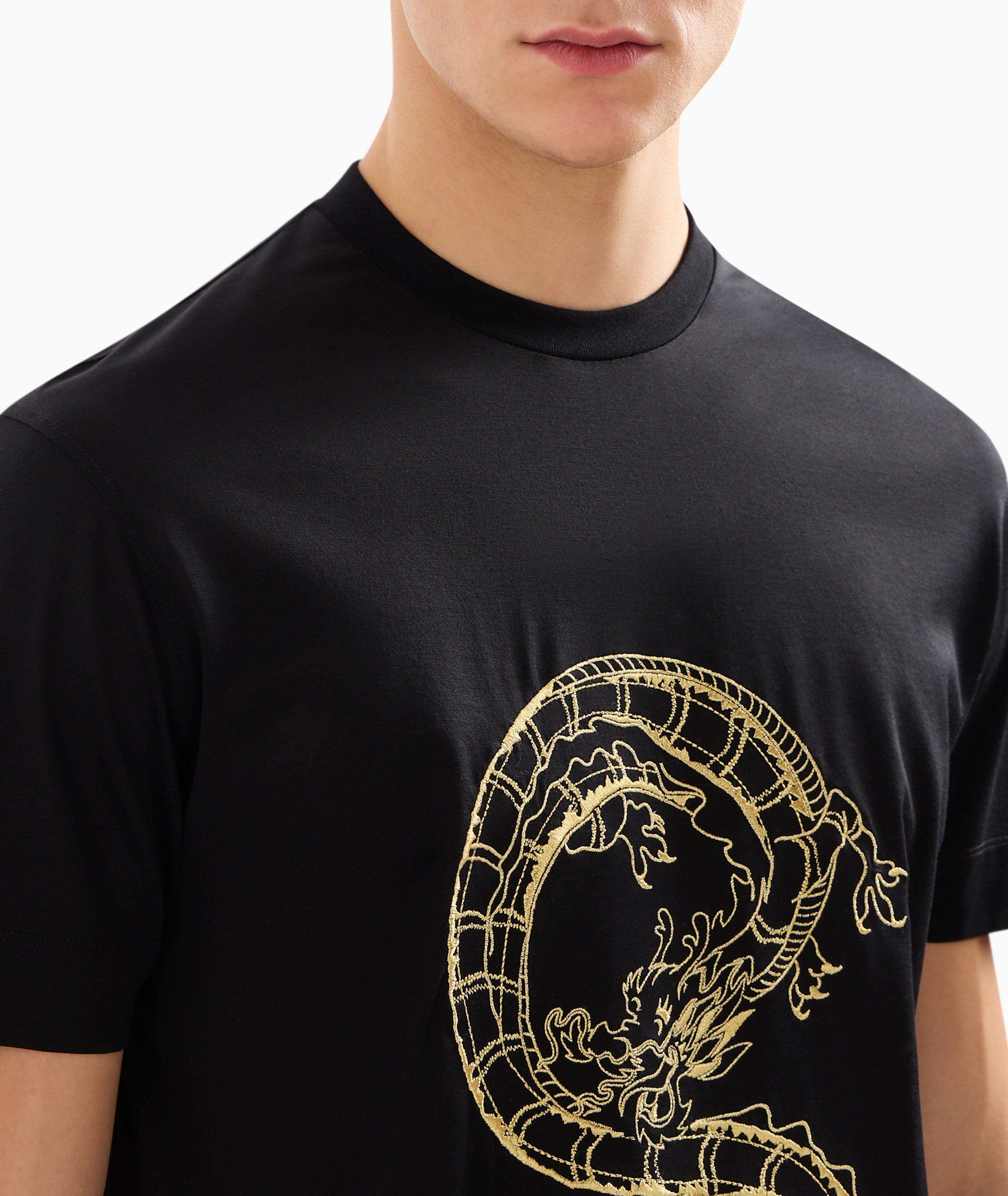 Lunar New Year Print Lyocell-Cotton T-Shirt image 3