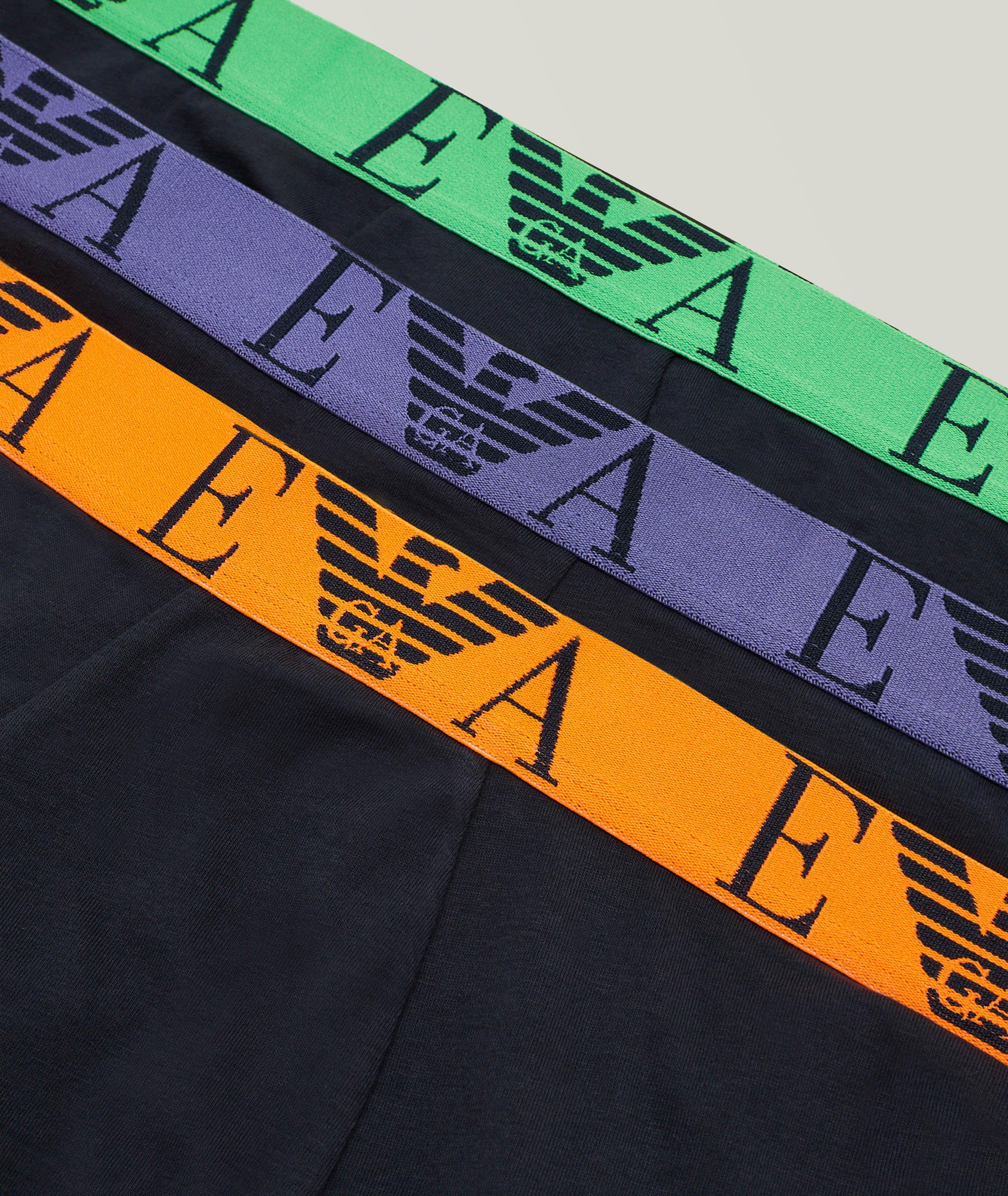 3-Pack Stretch-Cotton Boxer Briefs image 1