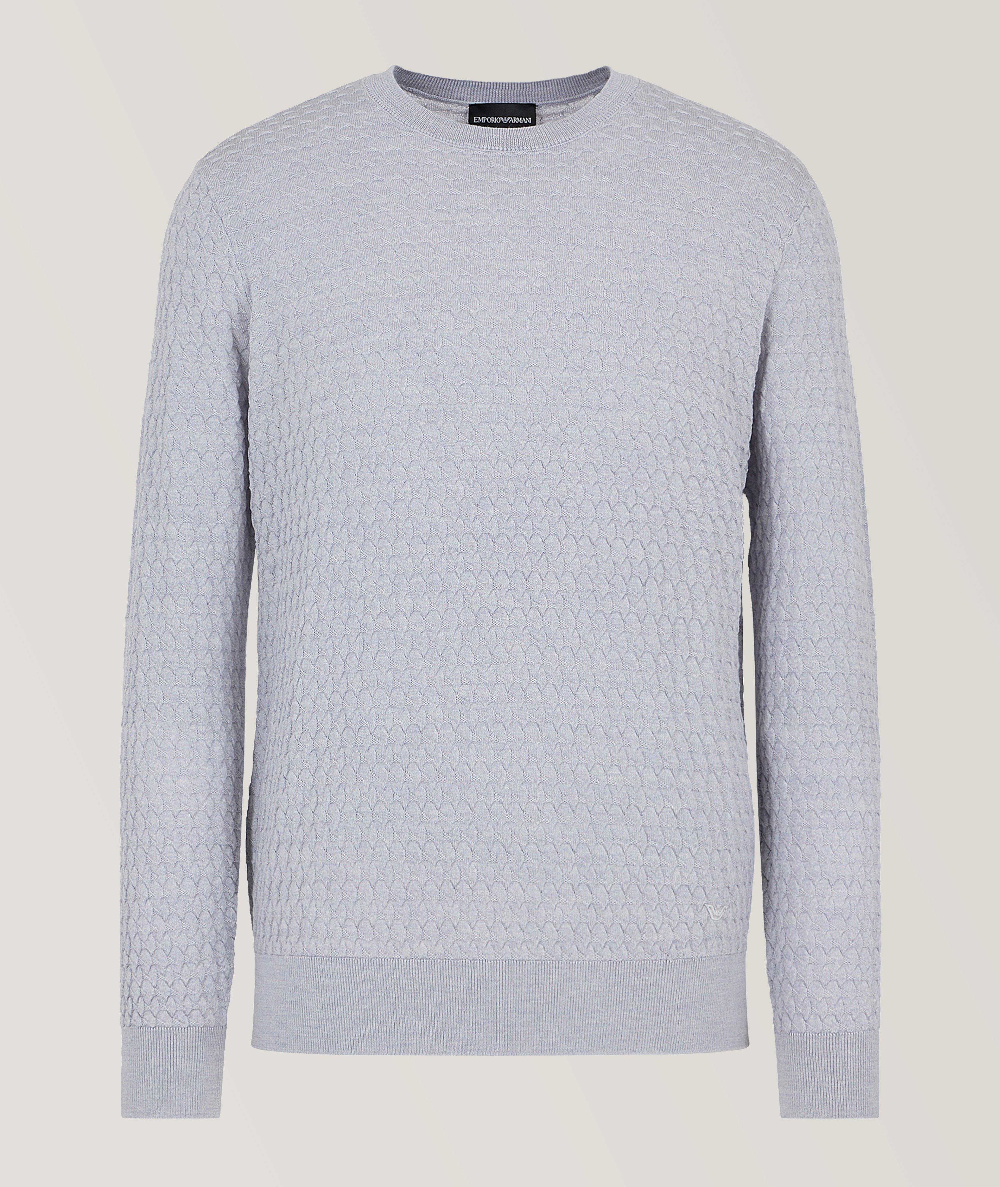 Virgin Wool Jacquard Sweater image 0