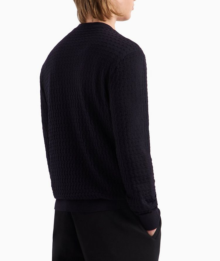 Jacquard Virgin Wool Sweater image 2