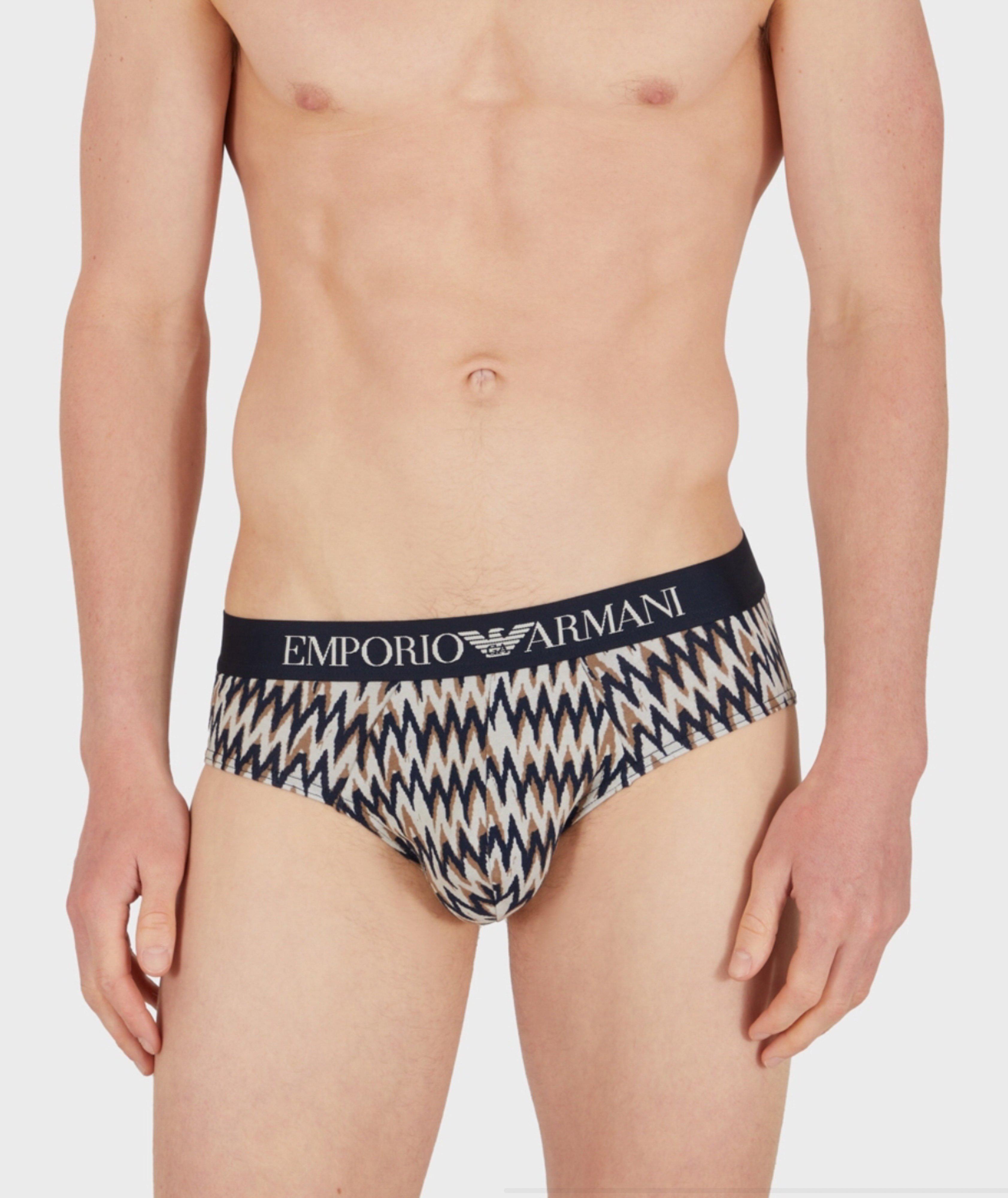 Two-Pack Logo Band Briefs Set image 1