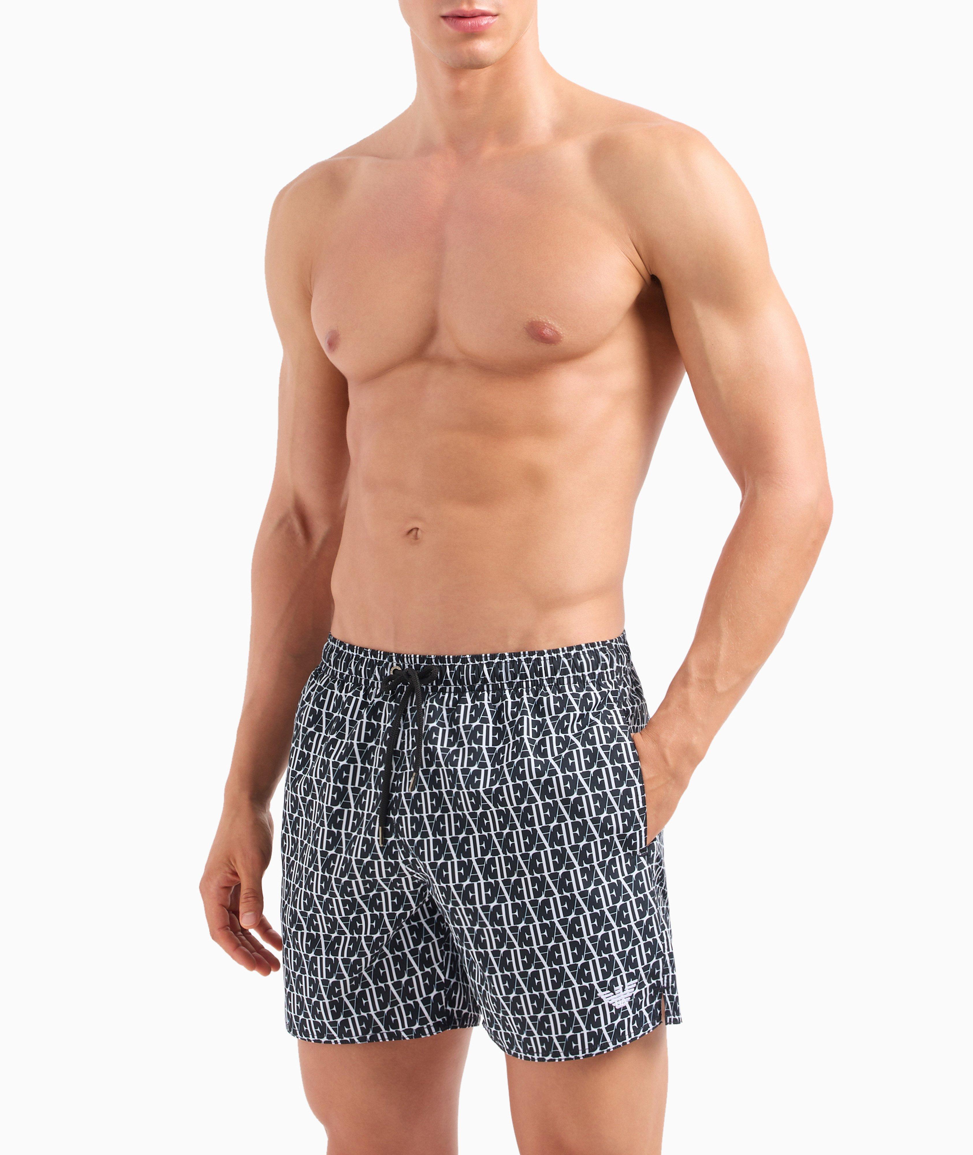Allover Print Swim Shorts image 2