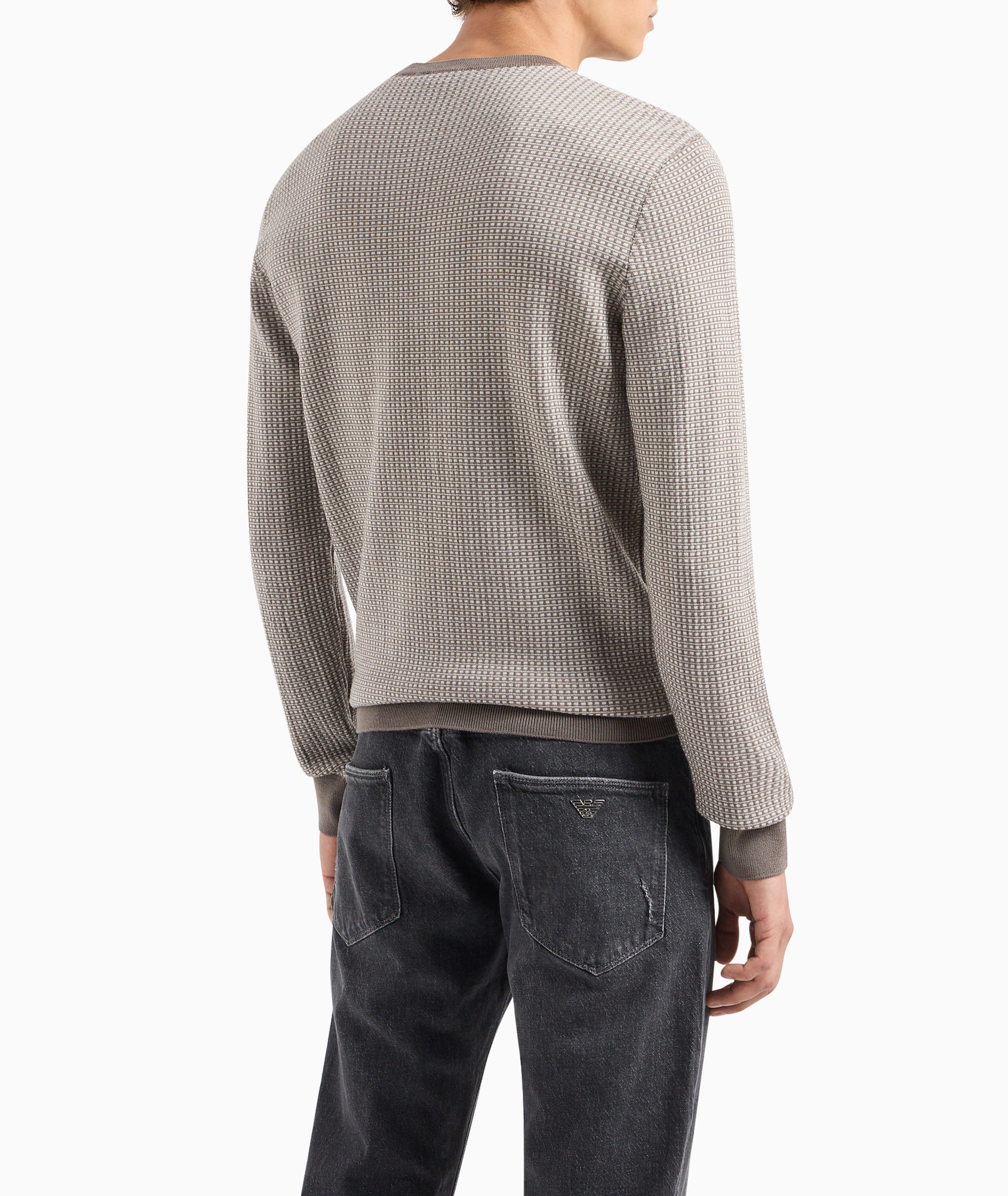 Striped Crewneck Sweater image 1