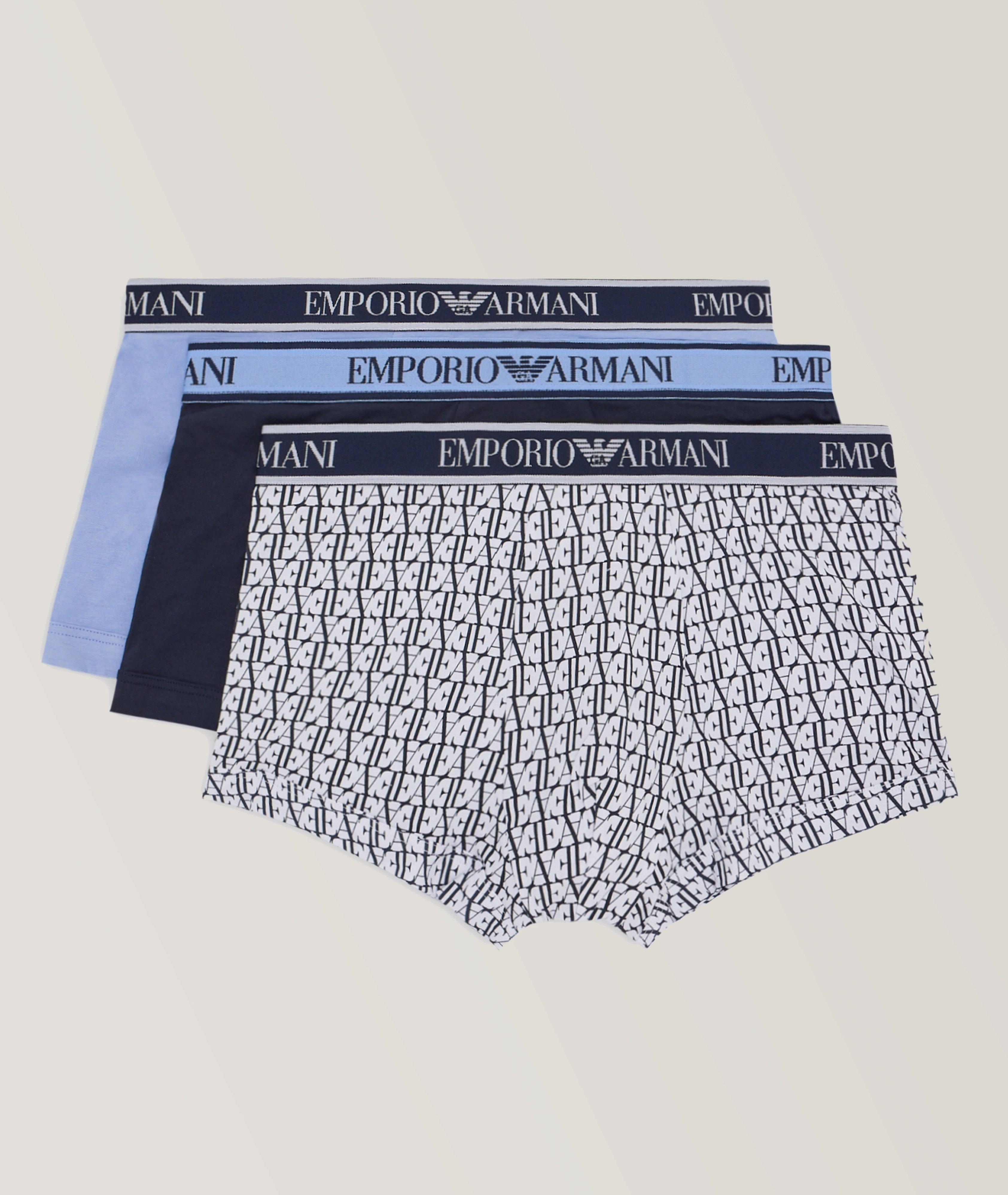 3-Pack Assorted Stretch-Cotton Boxers