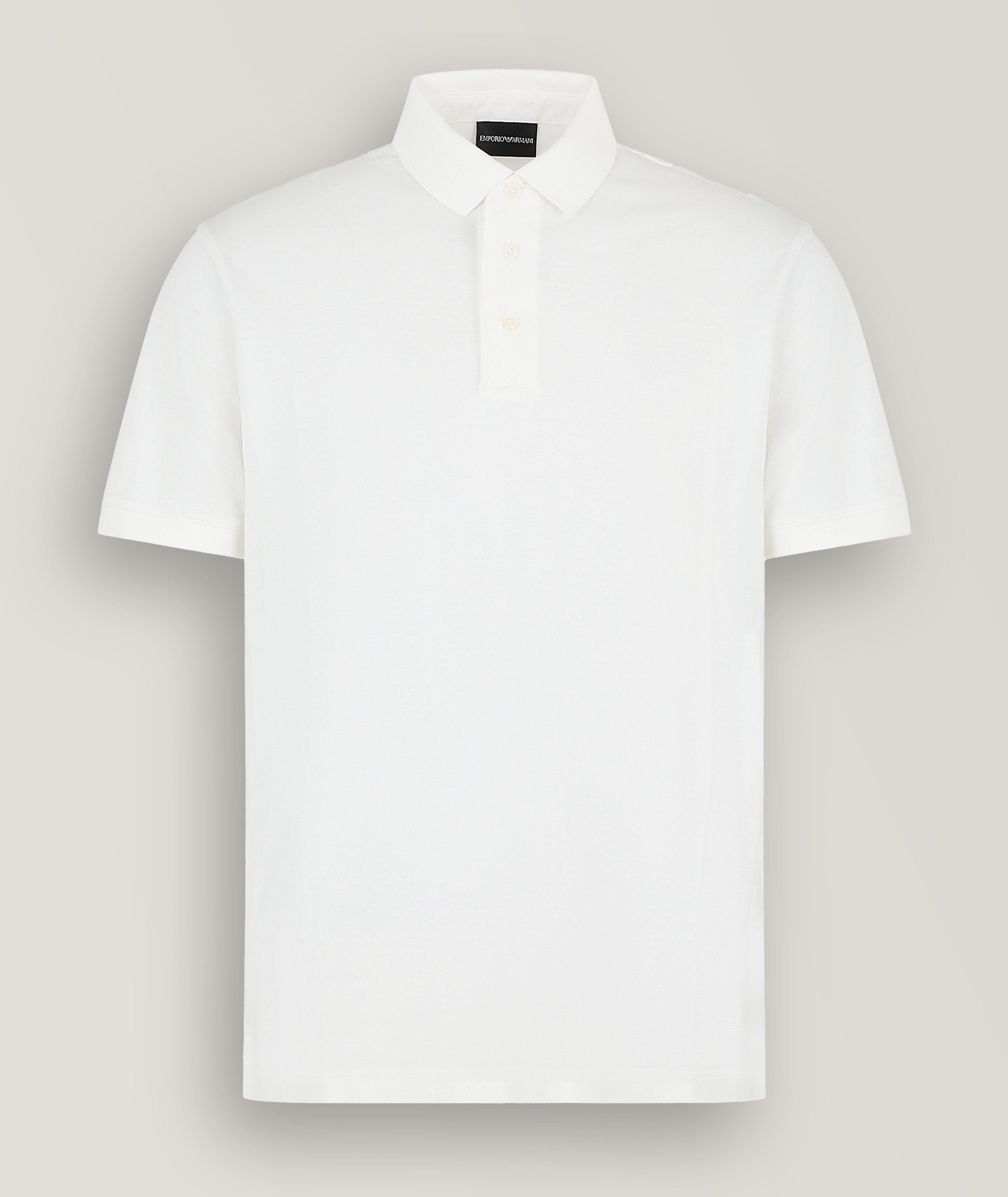Mercerised Piqué Cotton Polo image 0