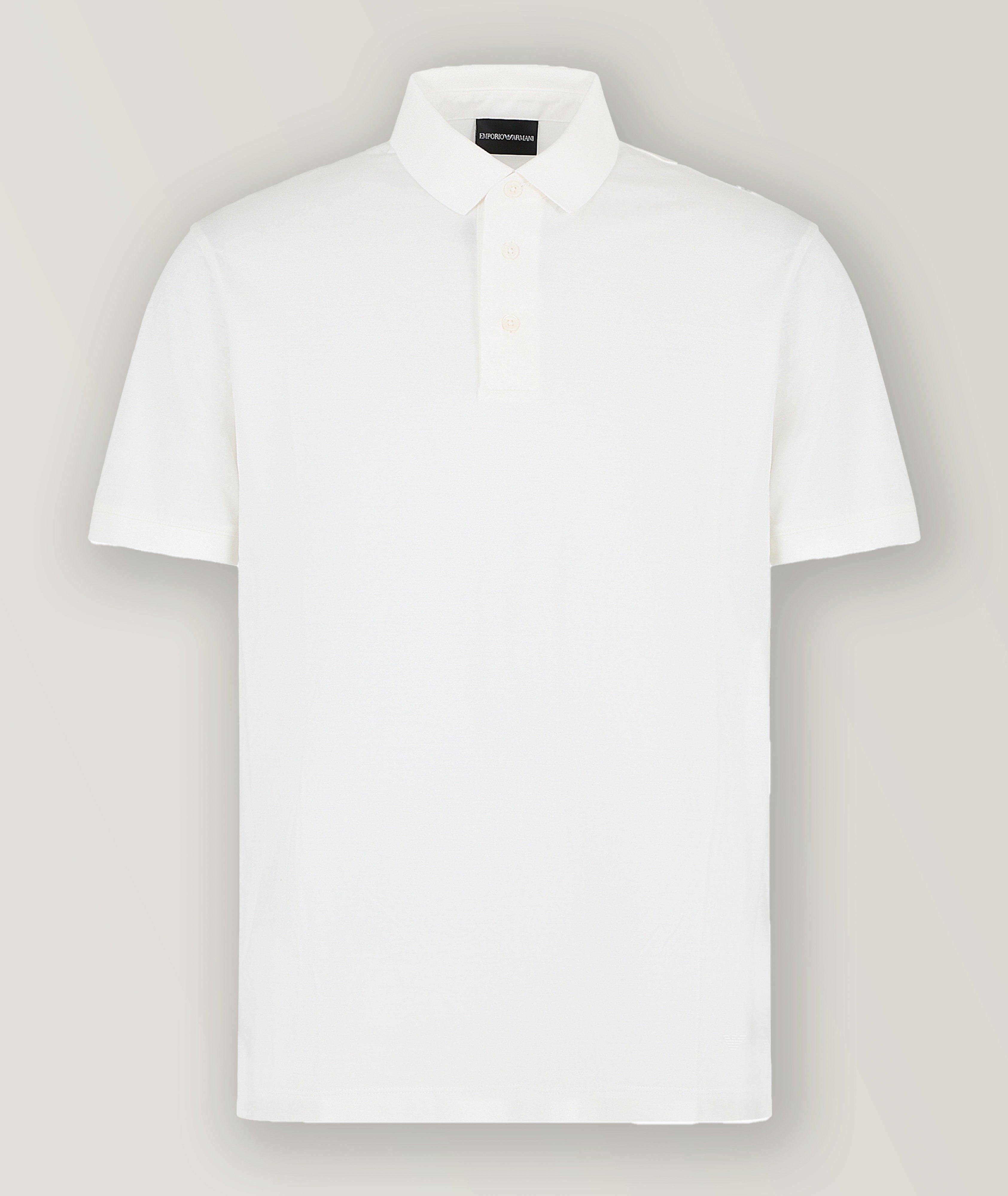 Mercerised Piqué Cotton Polo image 0