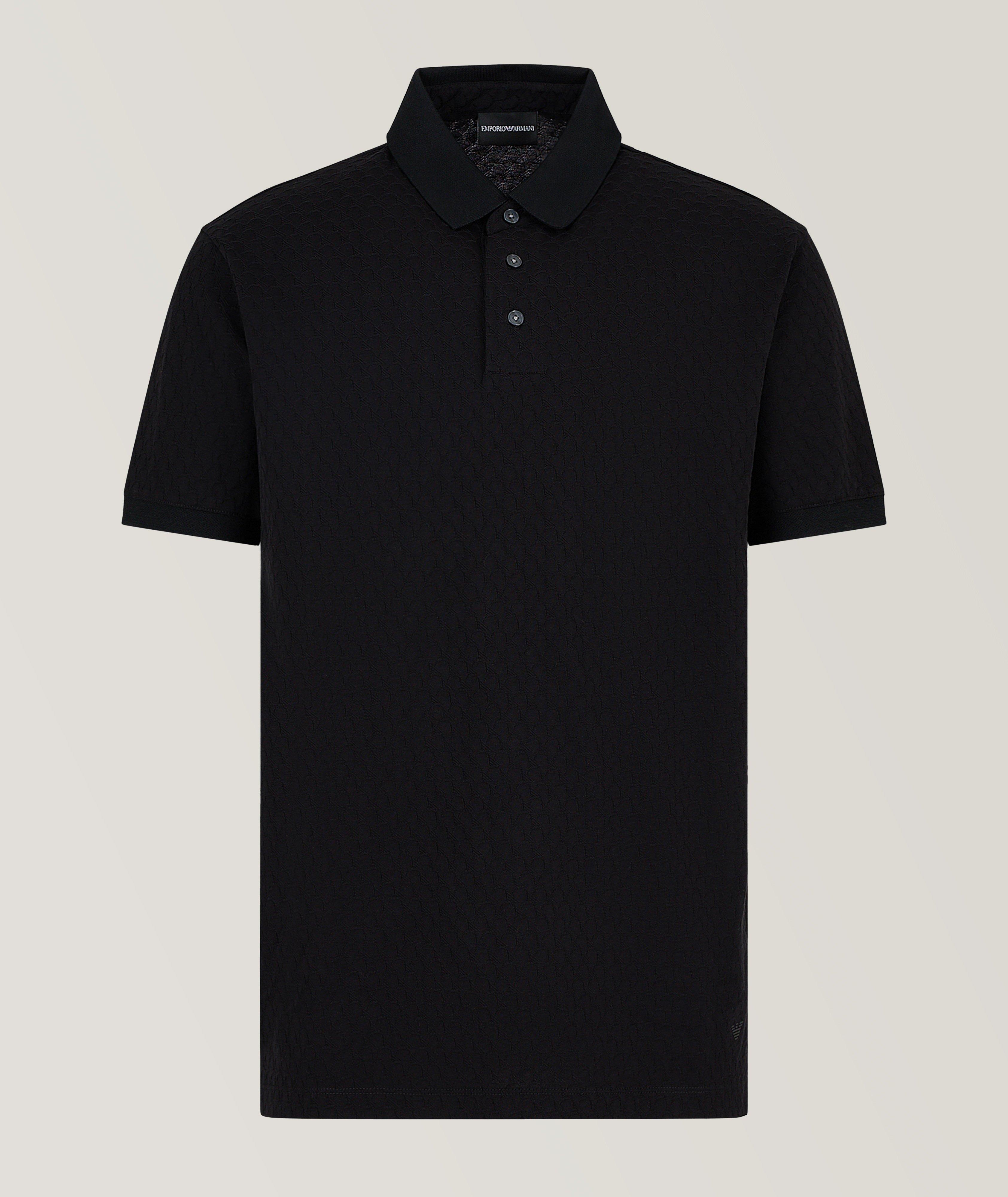 Jacquard Cotton Polo image 0