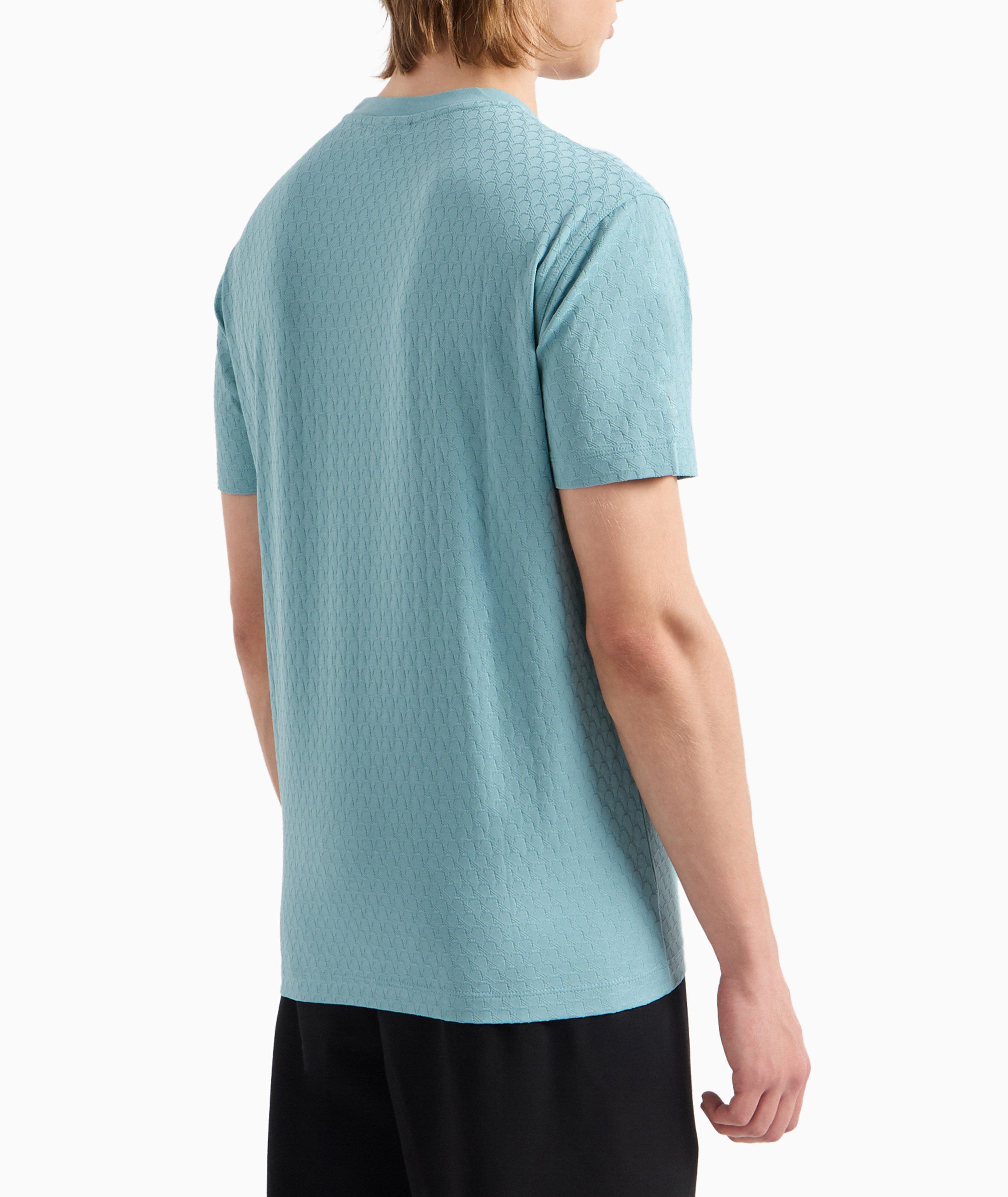 Jacquard Cotton Jersey T-Shirt image 2