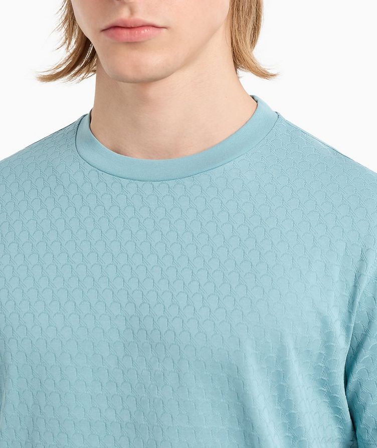 Jacquard Cotton Jersey T-Shirt image 3