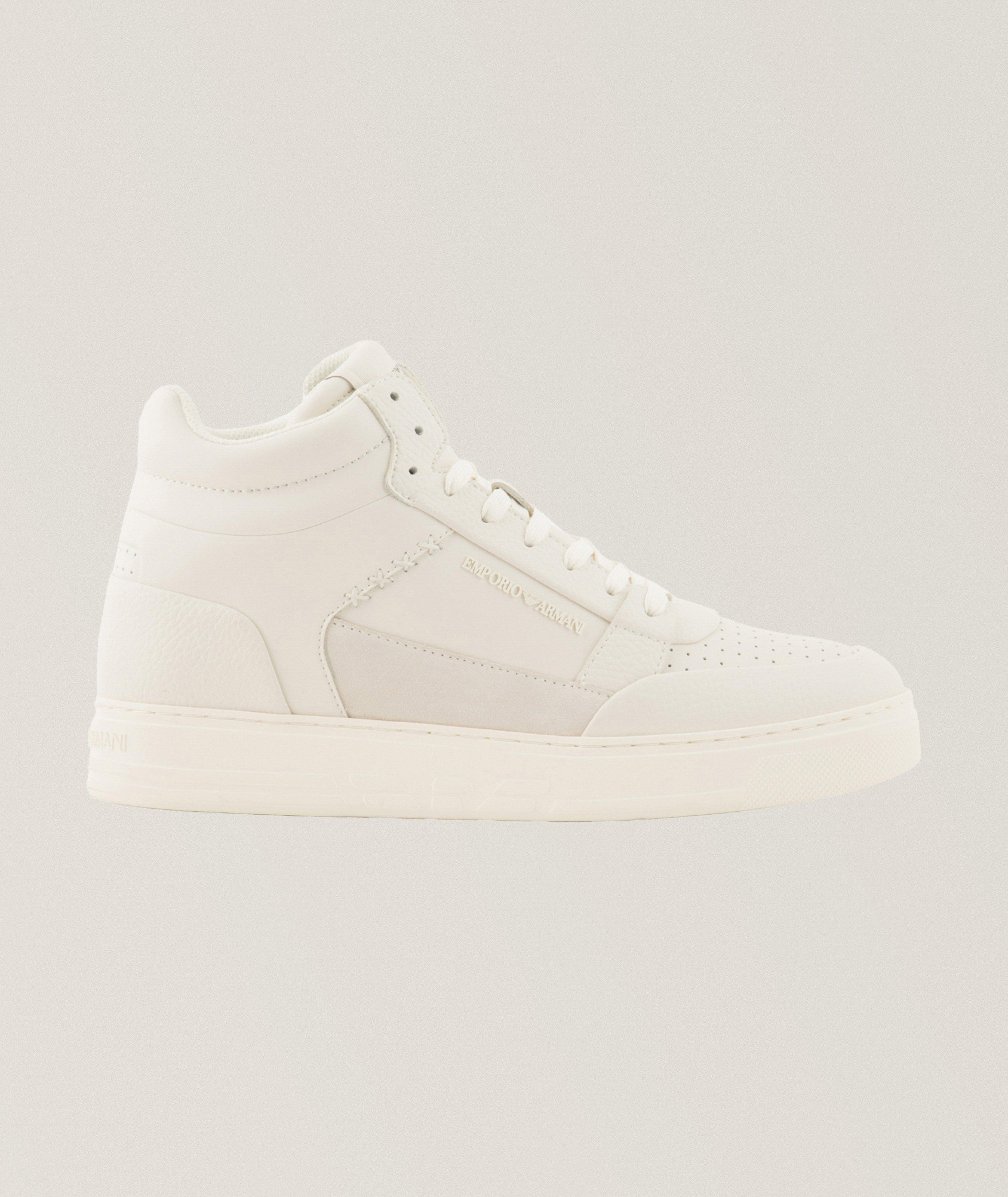 ASV Regenerated Leather High-Top Sneakers