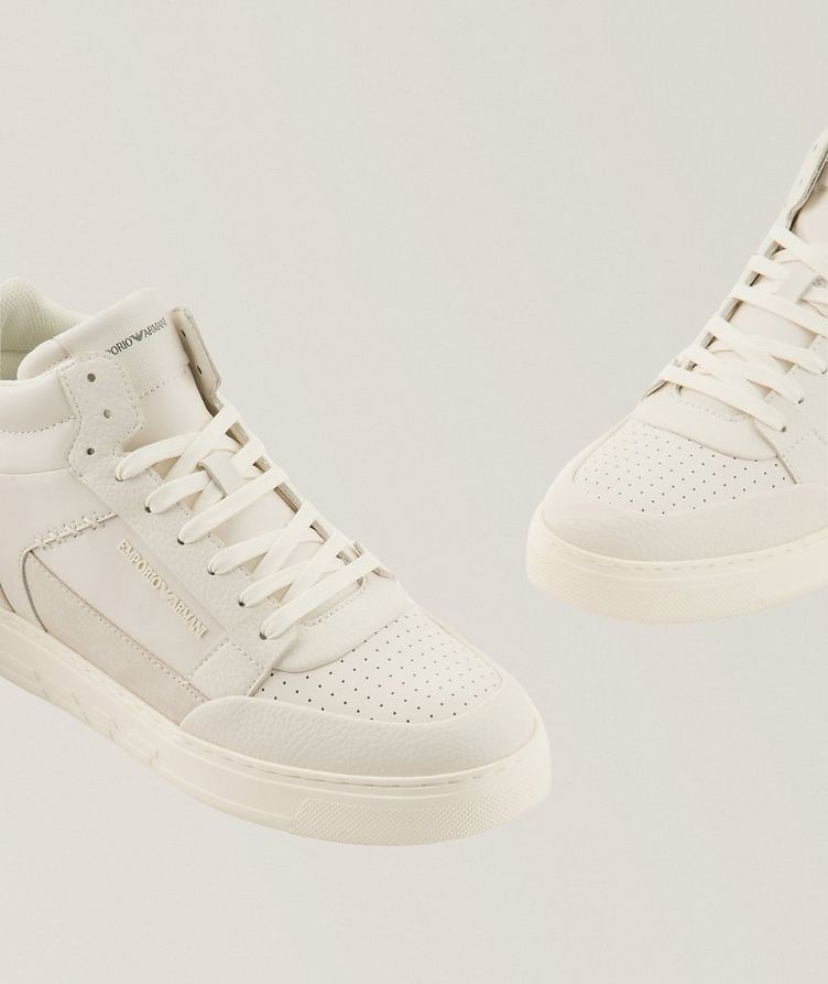 ASV Regenerated Leather High-Top Sneakers image 3