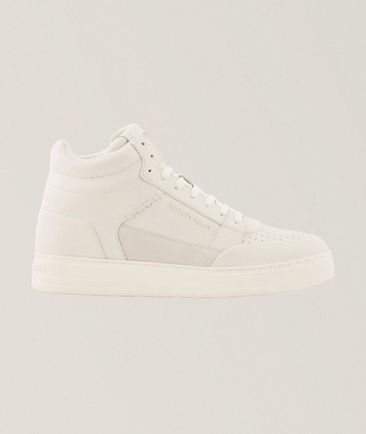 ASV Regenerated Leather High-Top Sneakers image 0