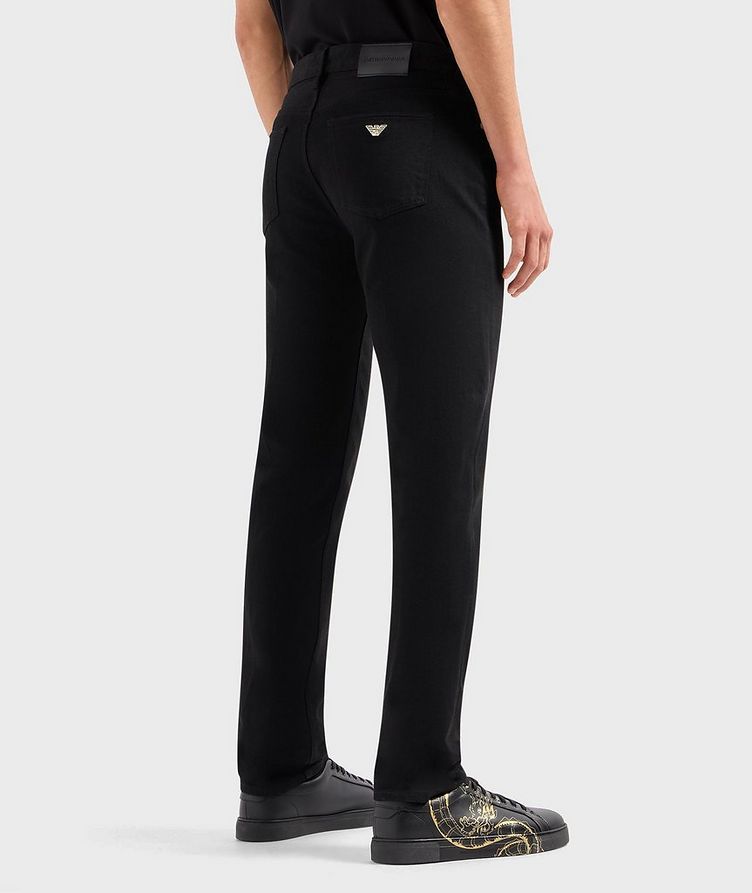 Slim Fit Five-Pocket Style Stretch-Cotton Jeans image 2