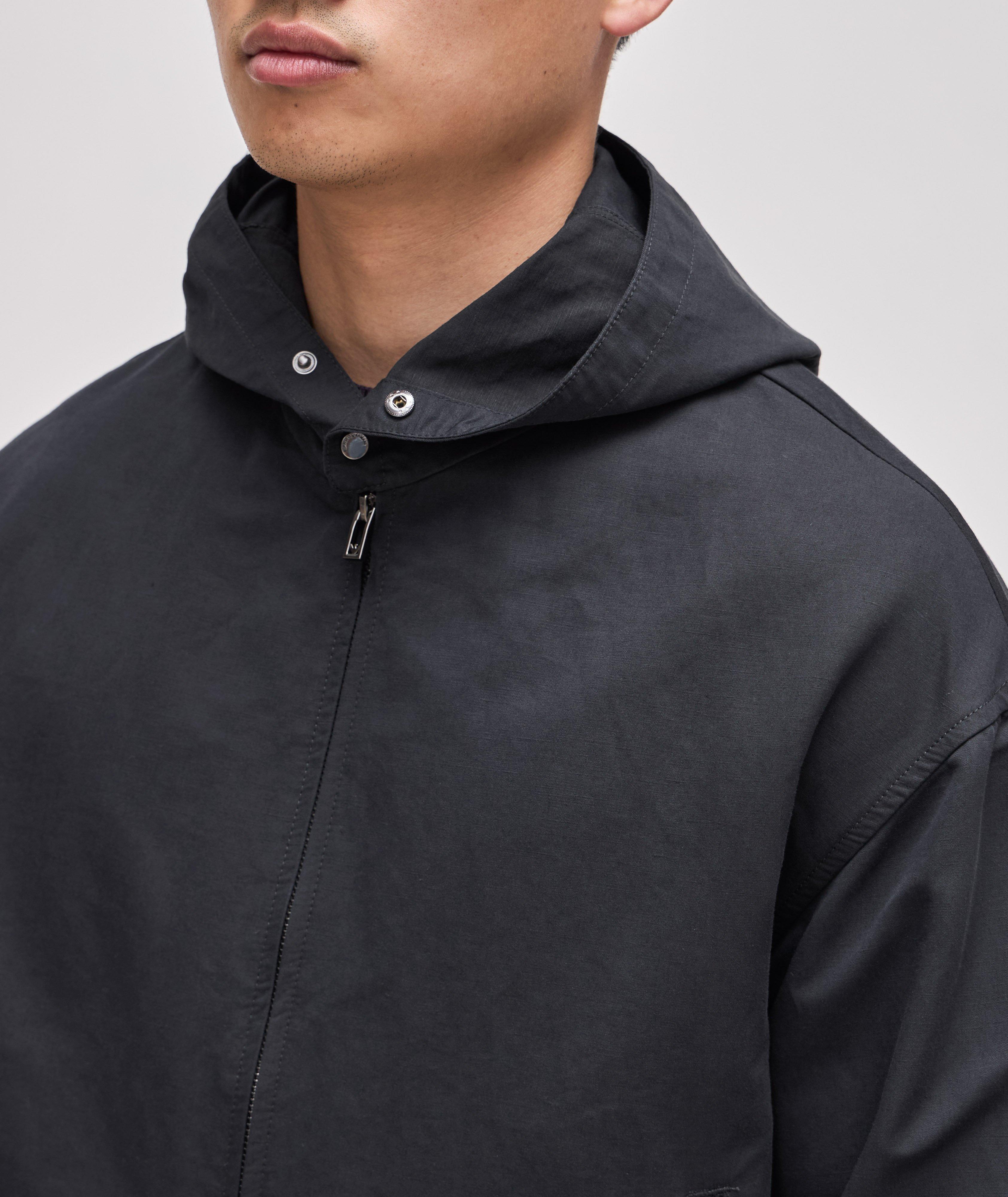 Cotton-Linen Twill Blouson image 3