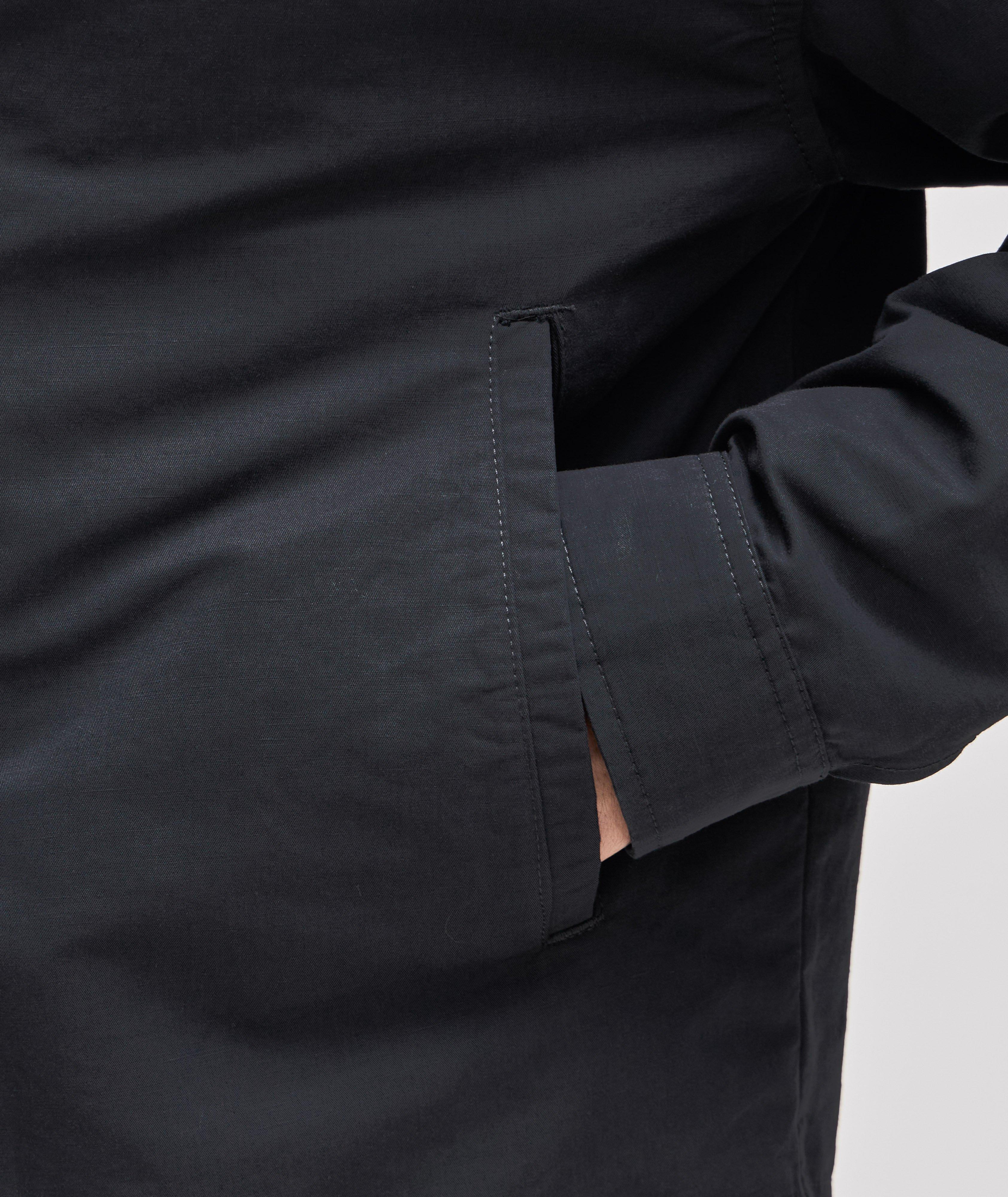 Cotton-Linen Twill Blouson image 4