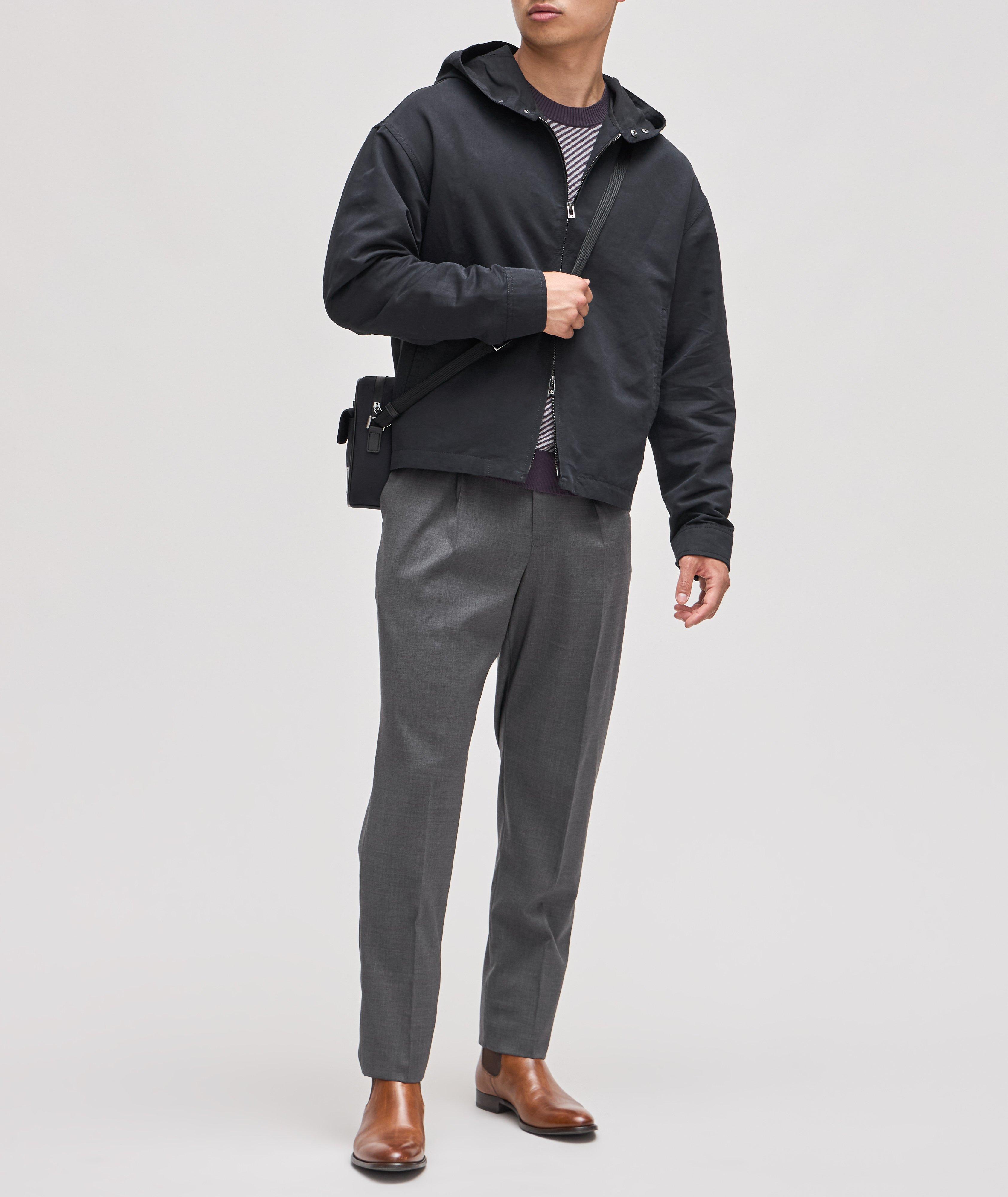Cotton-Linen Twill Blouson image 5