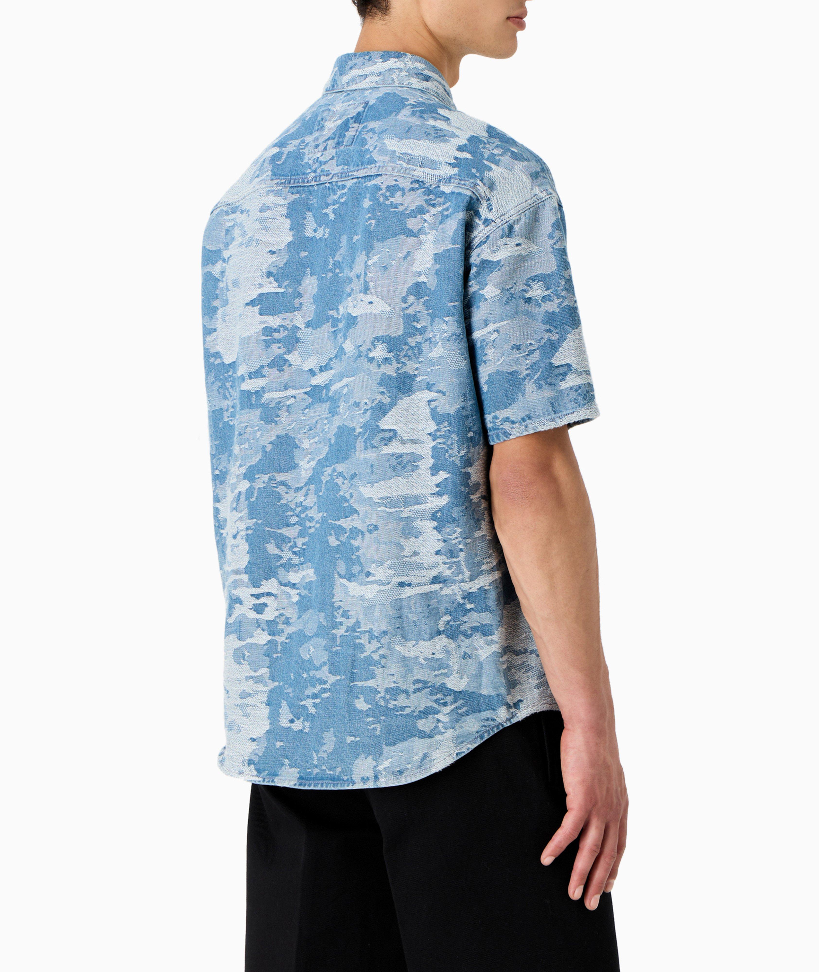 Camouflage Denim Overshirt image 2