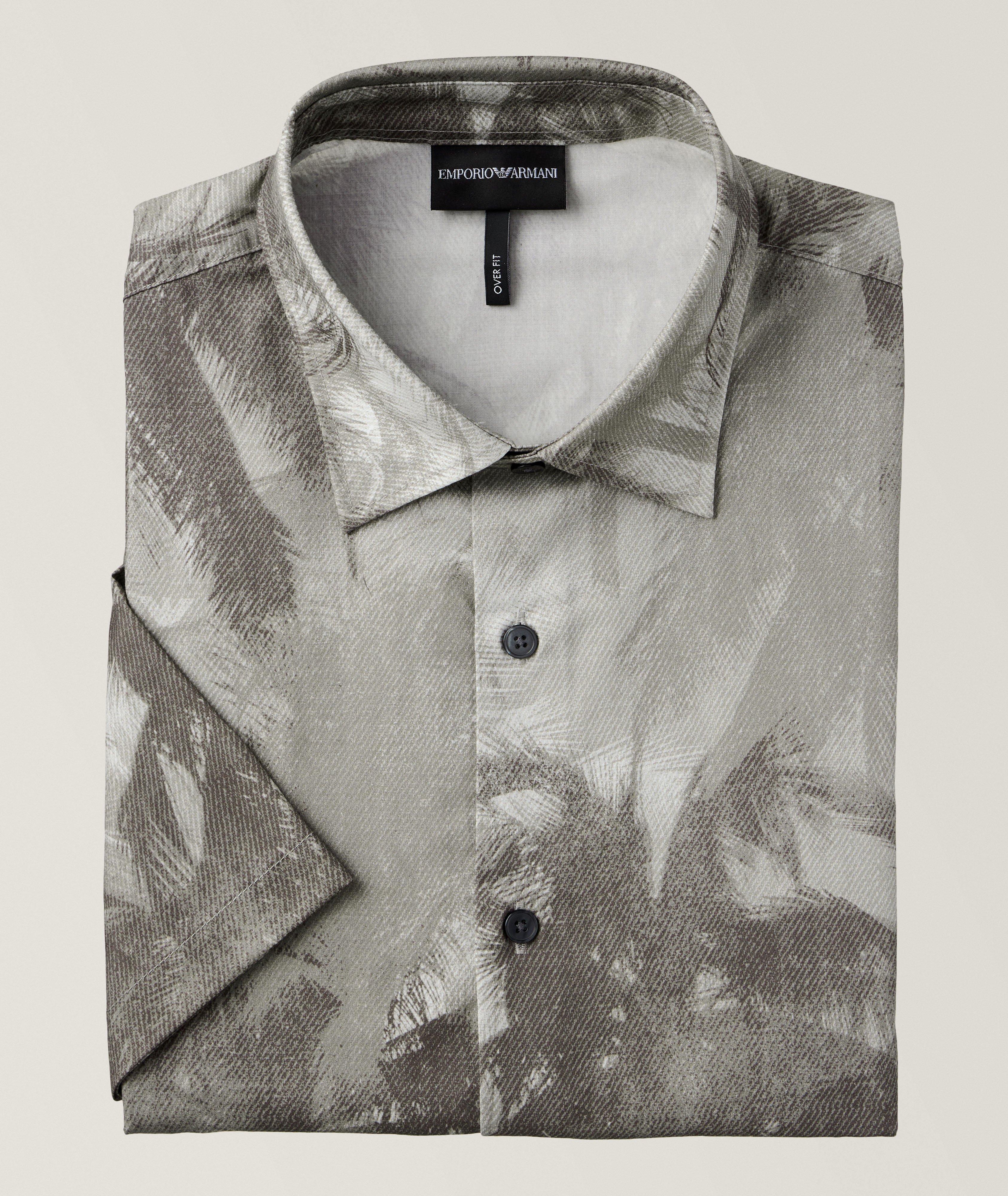 Palm Cotton Sport Shirt