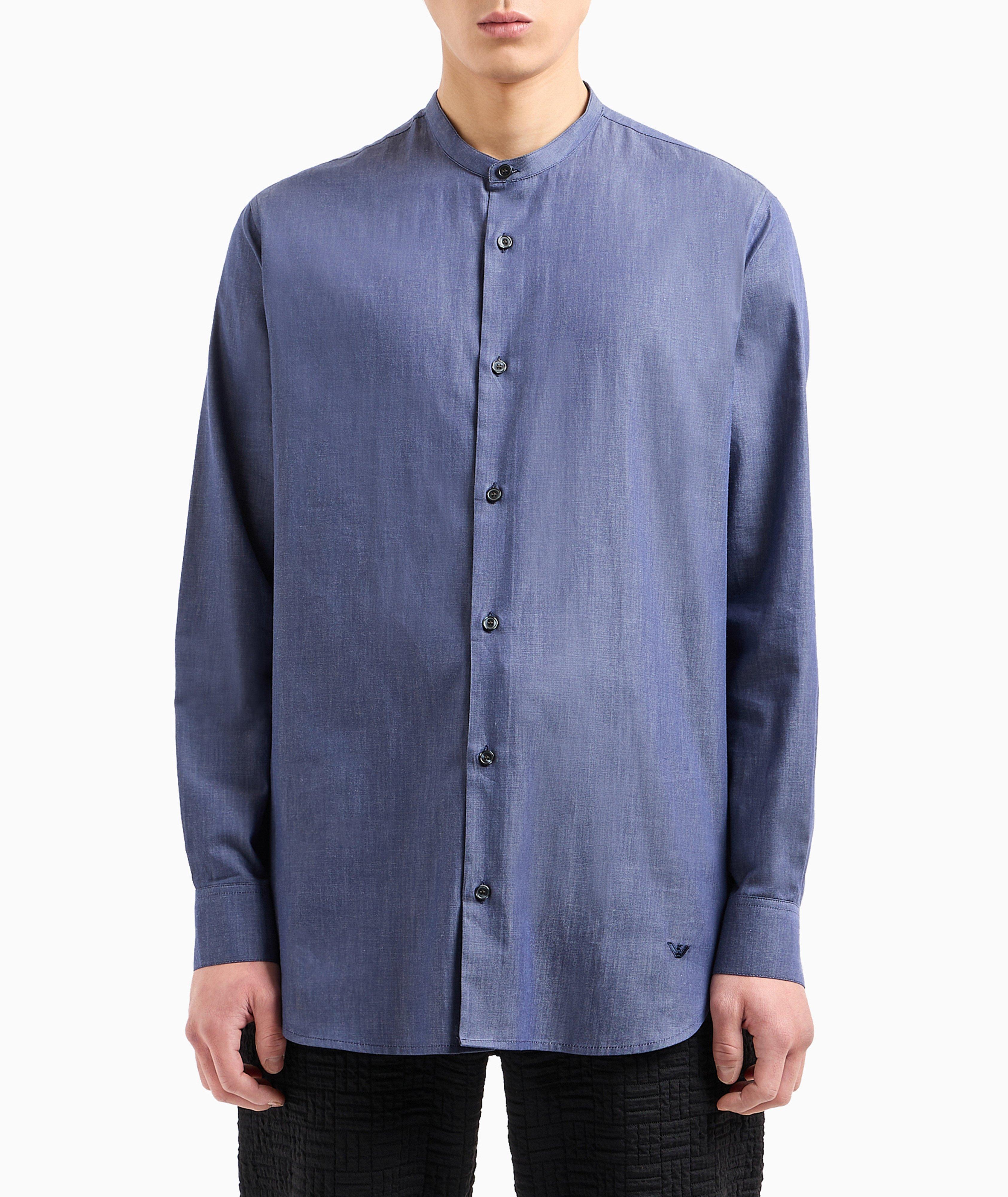 Chambray Cotton Sport Shirt image 1