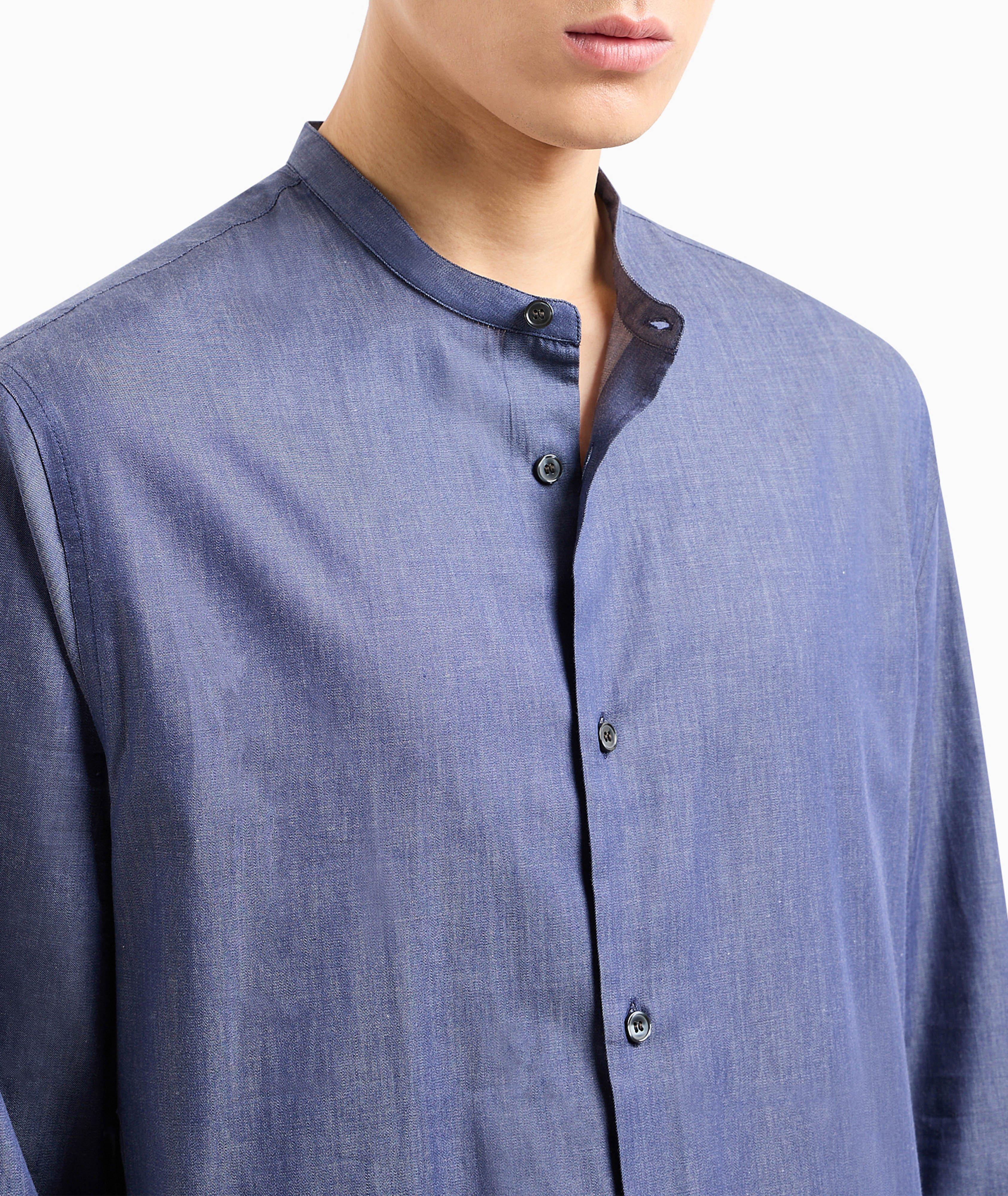 Chambray Cotton Sport Shirt image 3