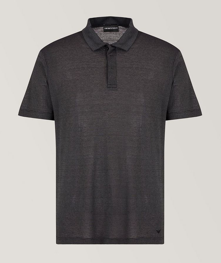 Textured Jersey Polo image 0