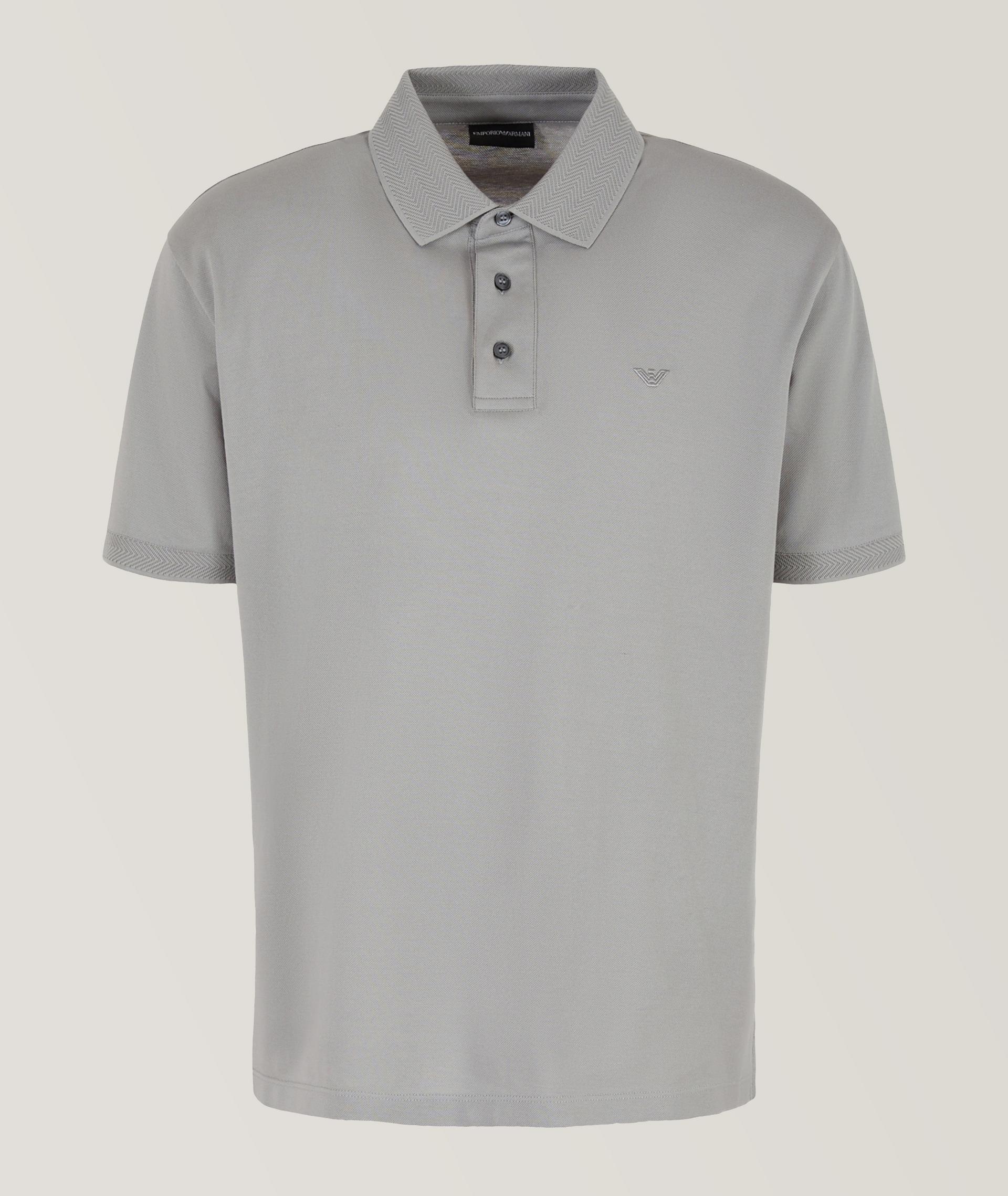 Polo en piqué de coton image 0