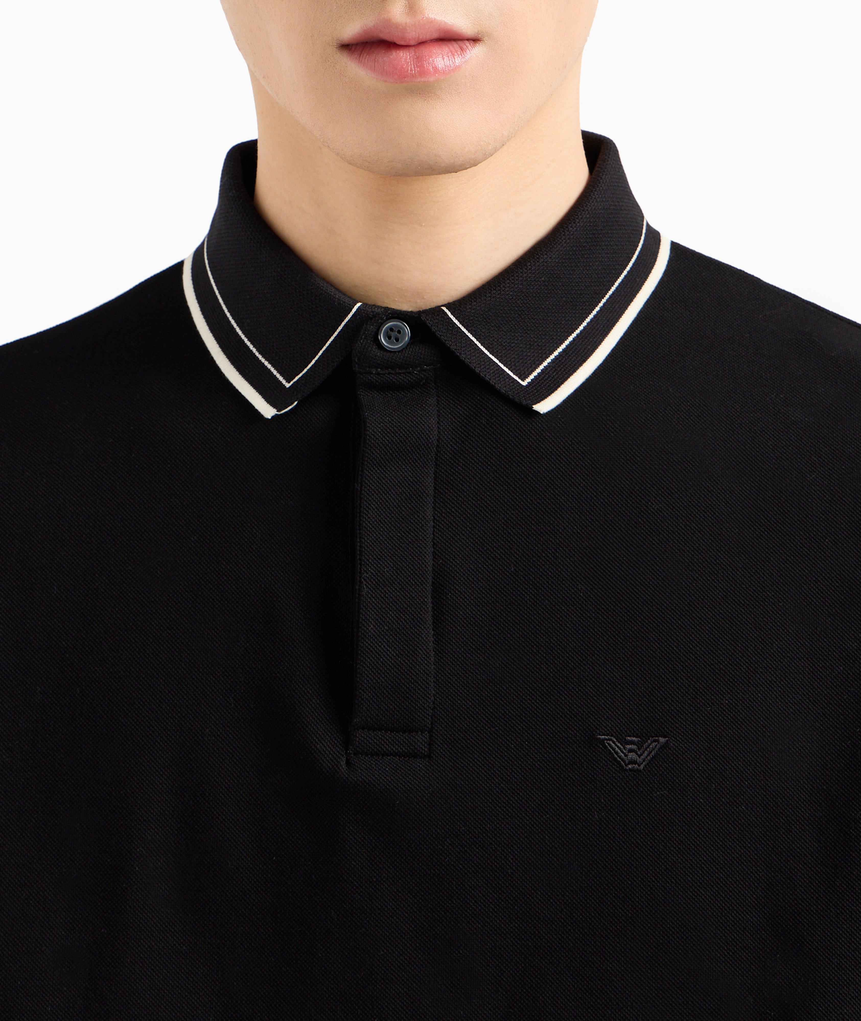 Mercerised Cotton Piqué Polo image 3