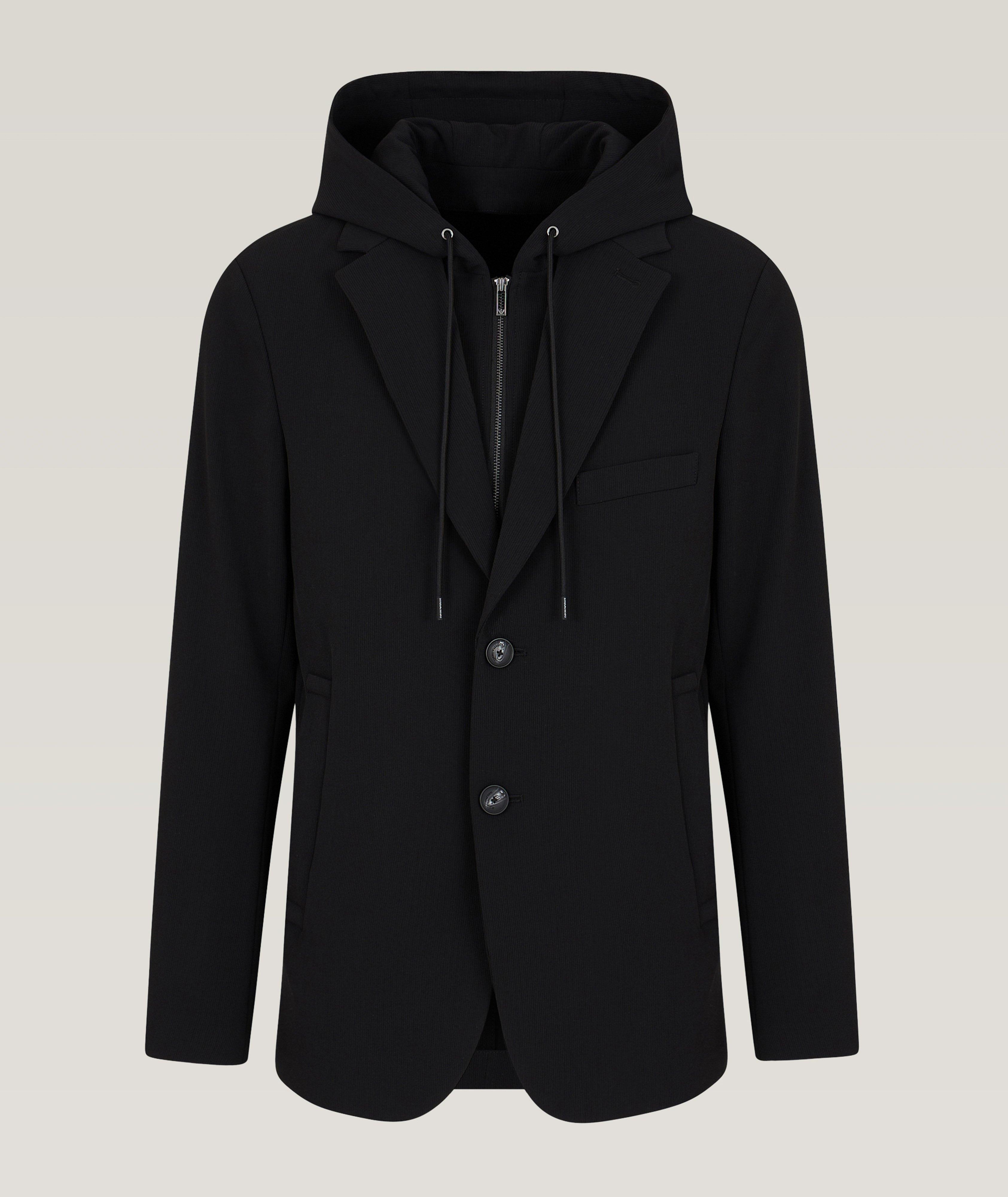 Detachable Panel Technical Fabric Sport Jacket image 0
