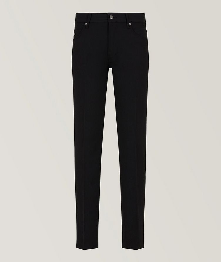 5-Pocket Technical-Blend Trousers image 0