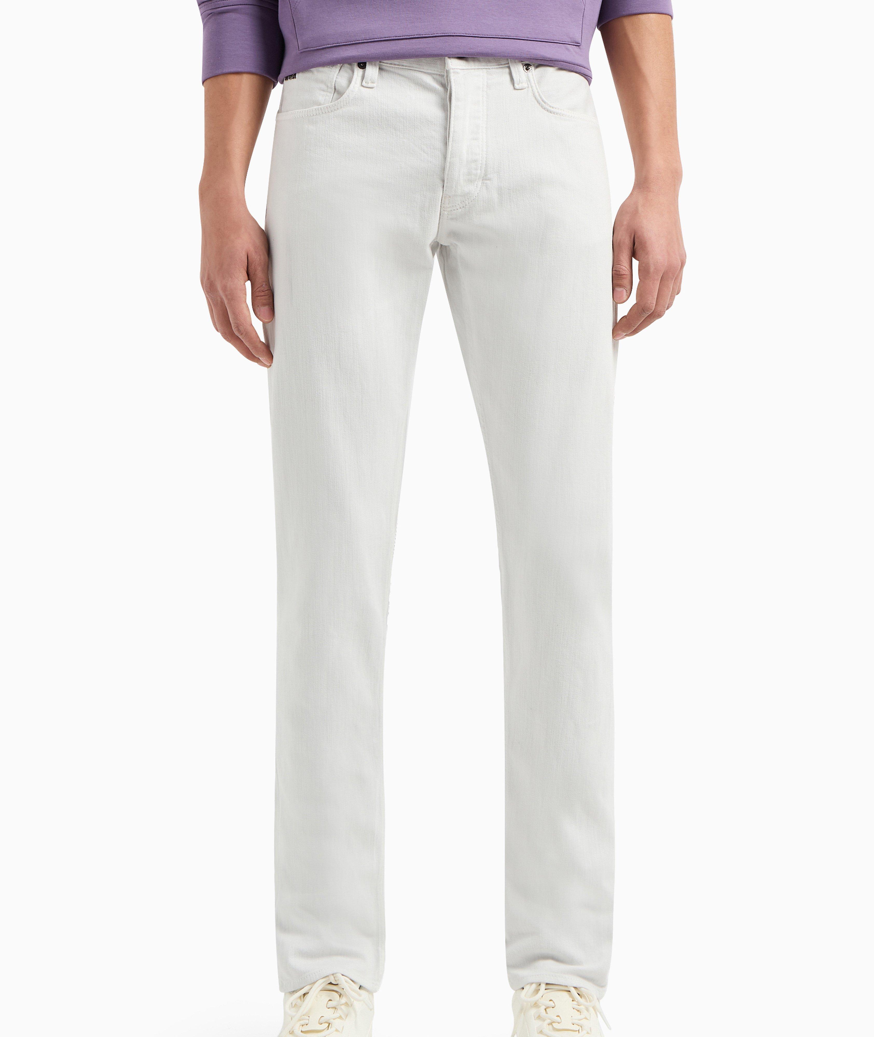 Jean J75 en coton extensible de coupe amincie image 2