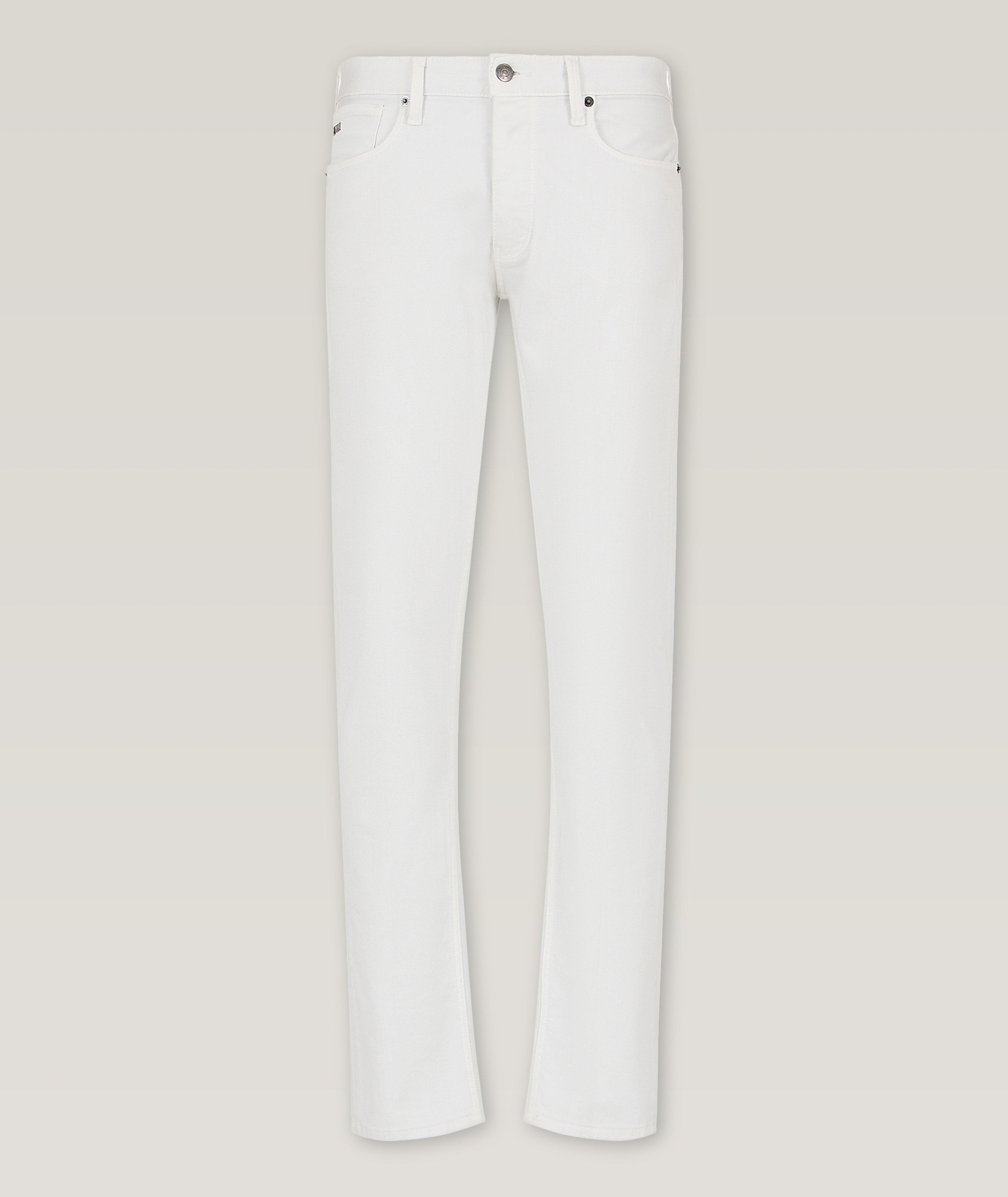 Jean J75 en coton extensible de coupe amincie image 0