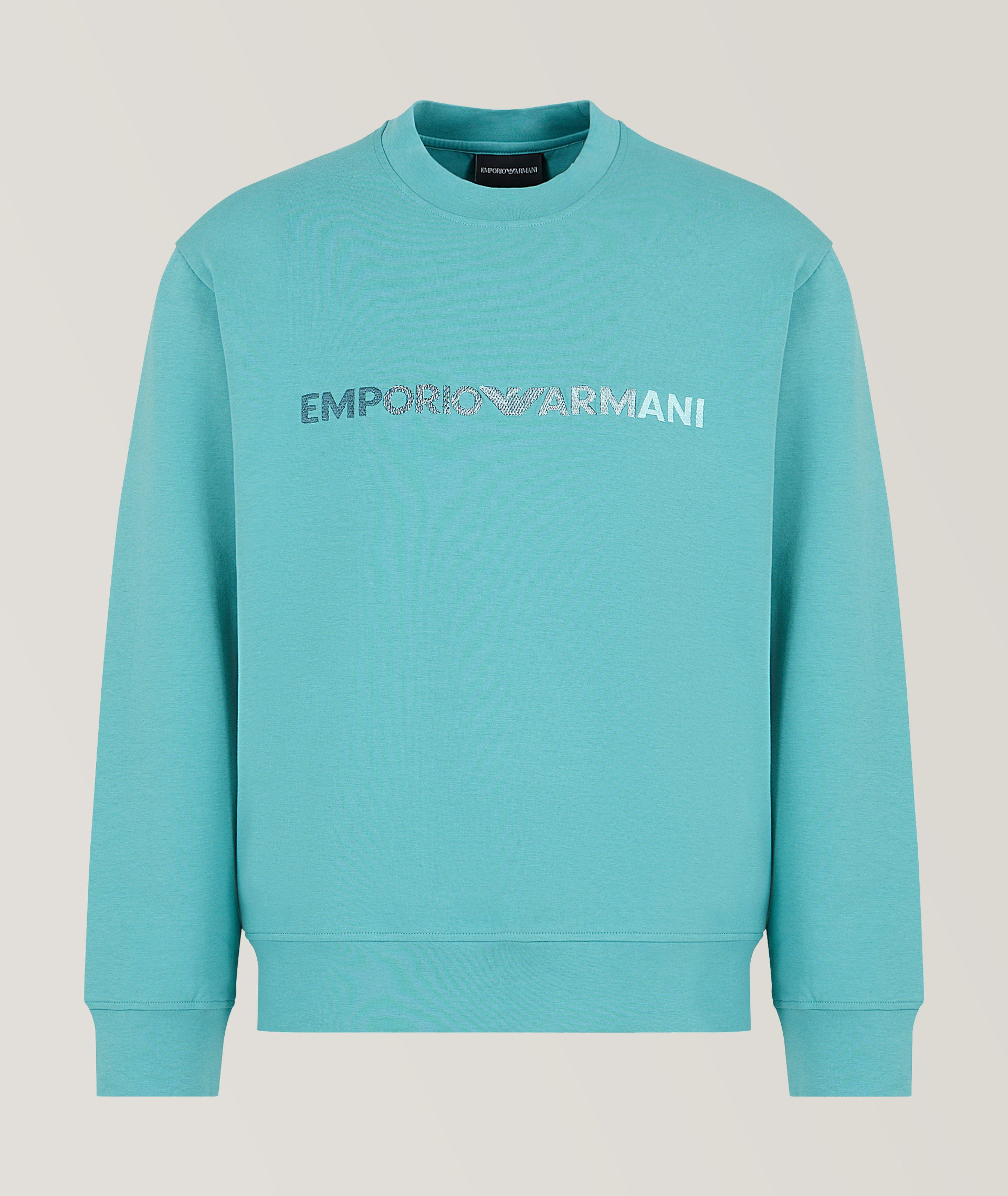 Double-Jersey Embroidered Sweatshirt image 0