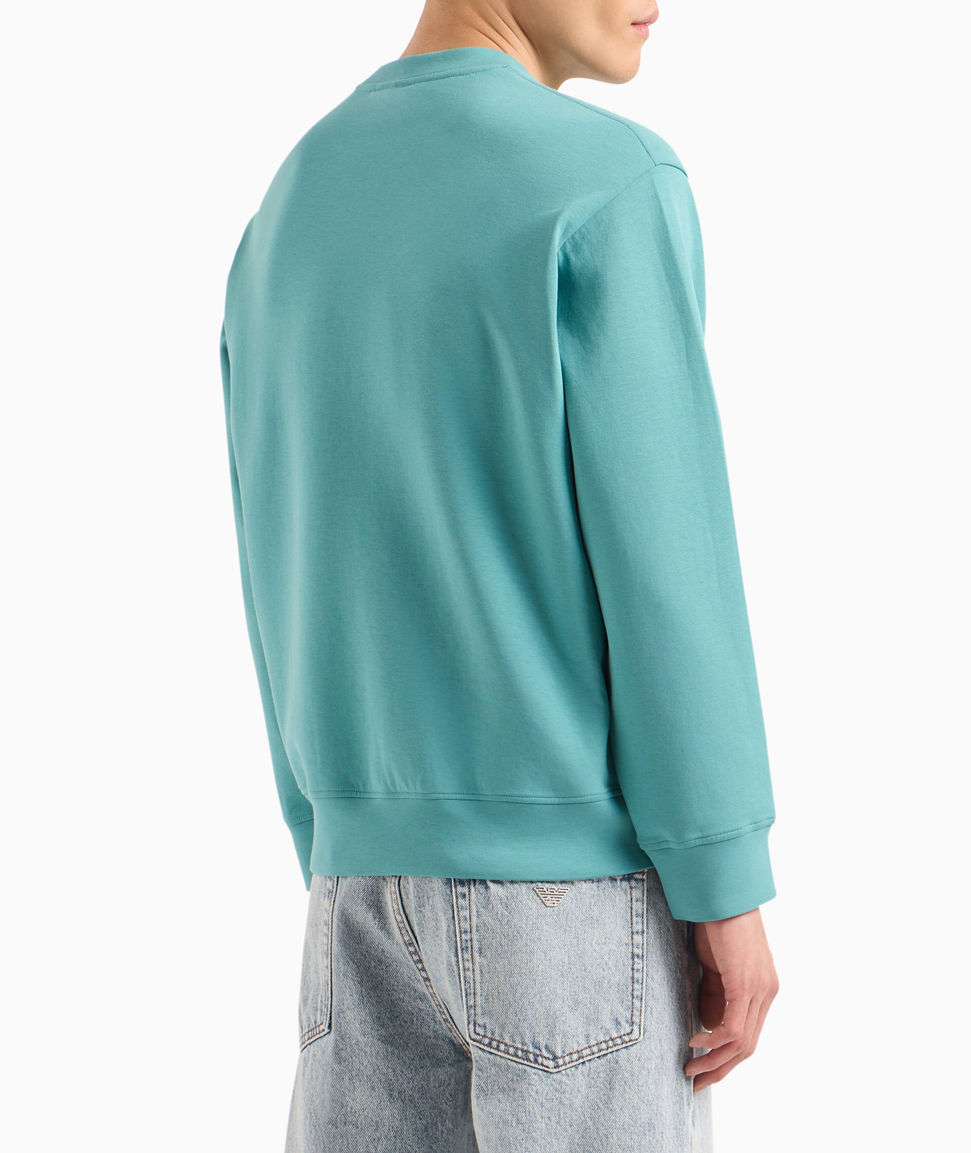Double-Jersey Embroidered Sweatshirt image 2