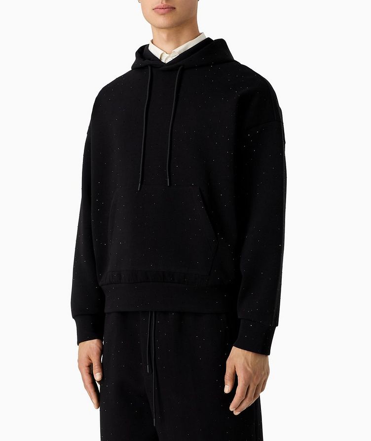 Clubwear Capsule Rhinestone Hooded Sweater image 1