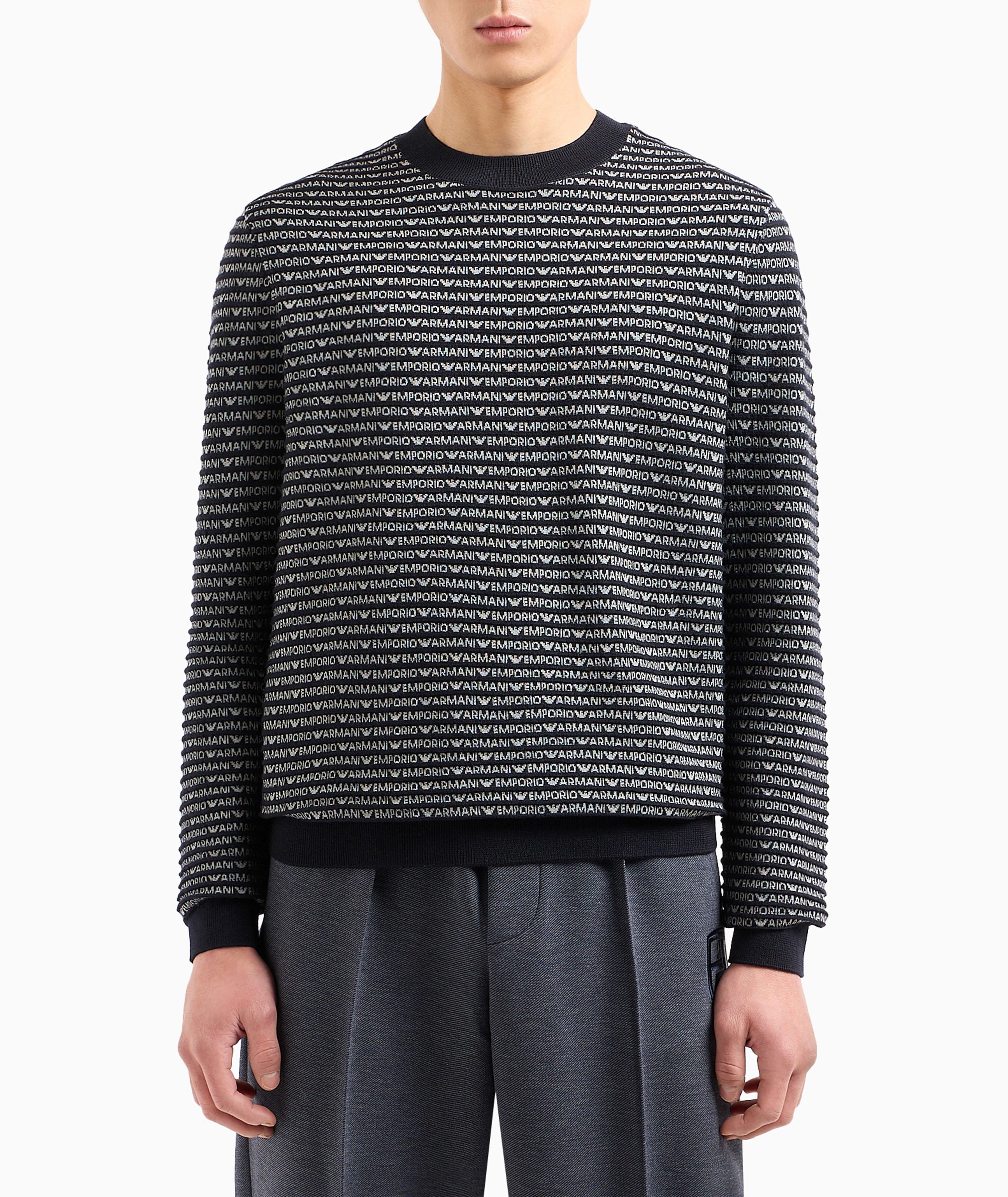 Monogram Wool Pullover image 1