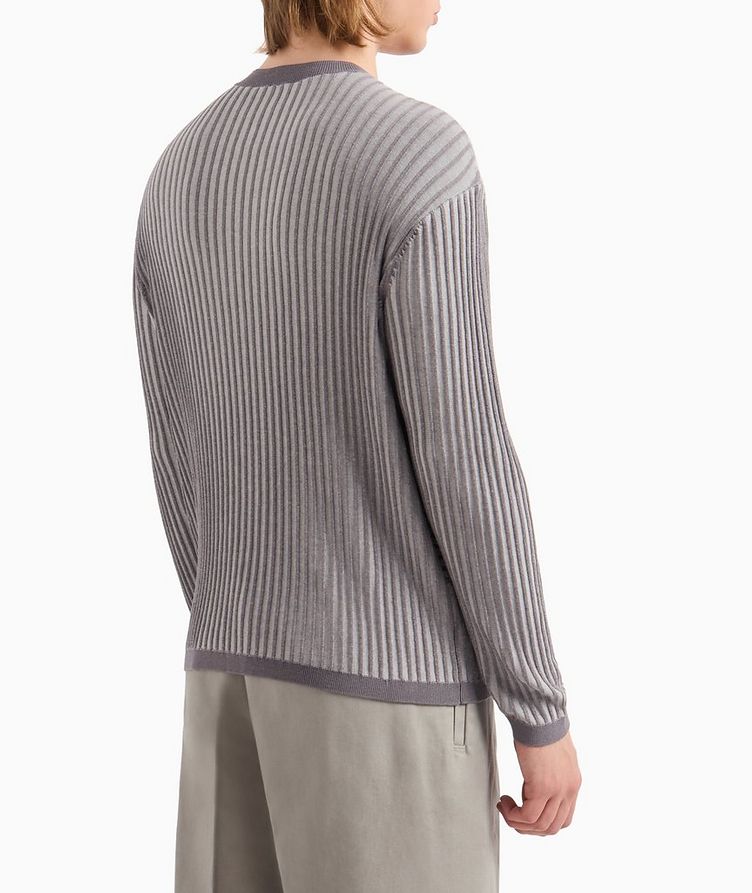 Wide Rib Striped Sweater image 2