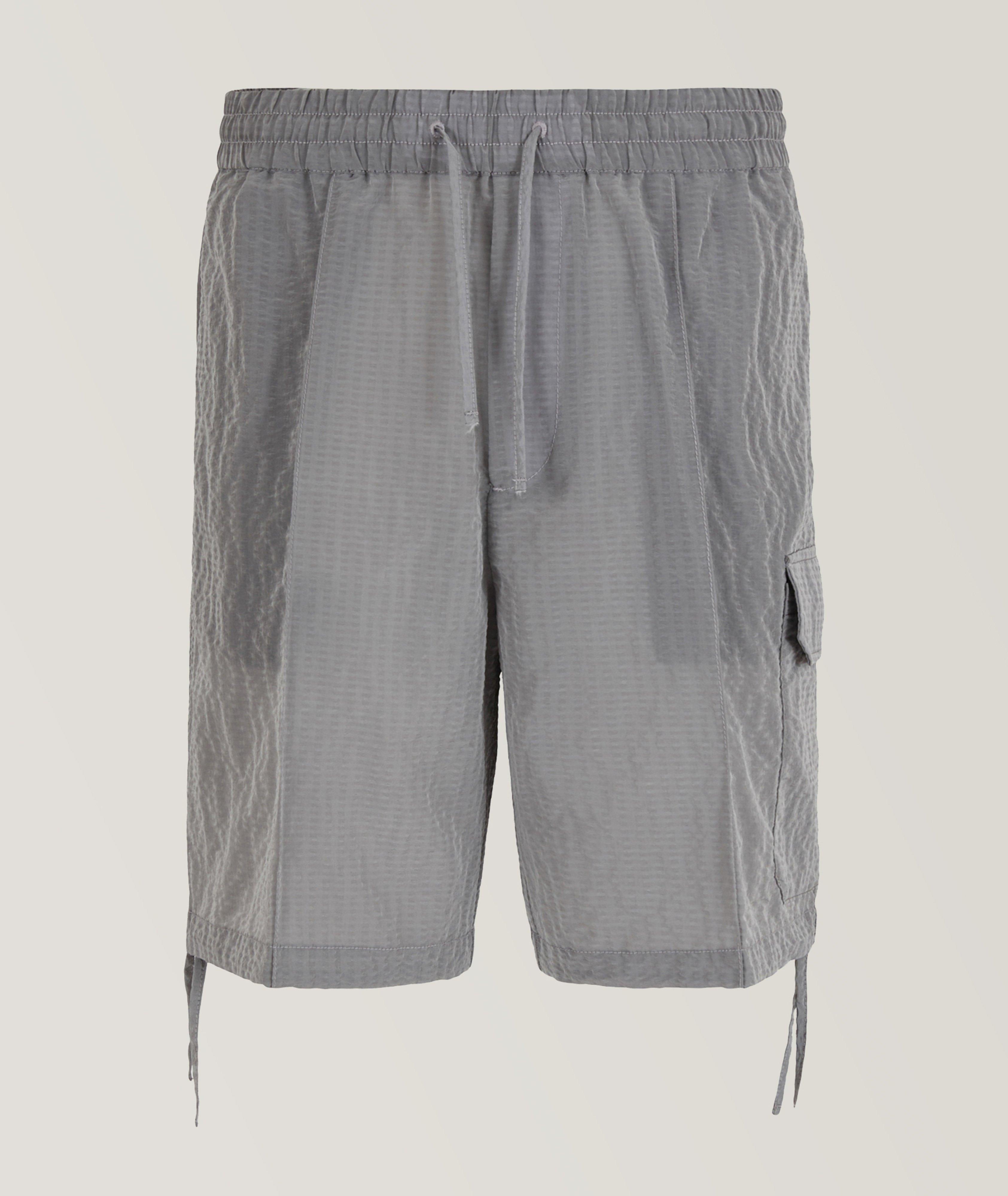 Seersucker Nylon Shorts