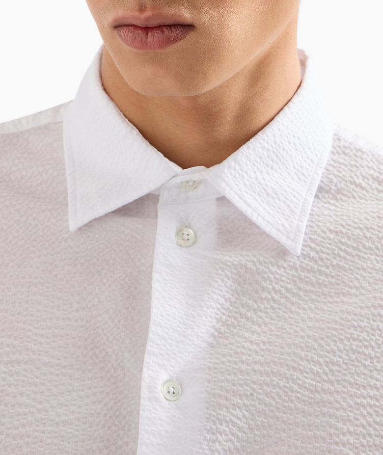 Jacquard Herringbone Dress Shirt image 3