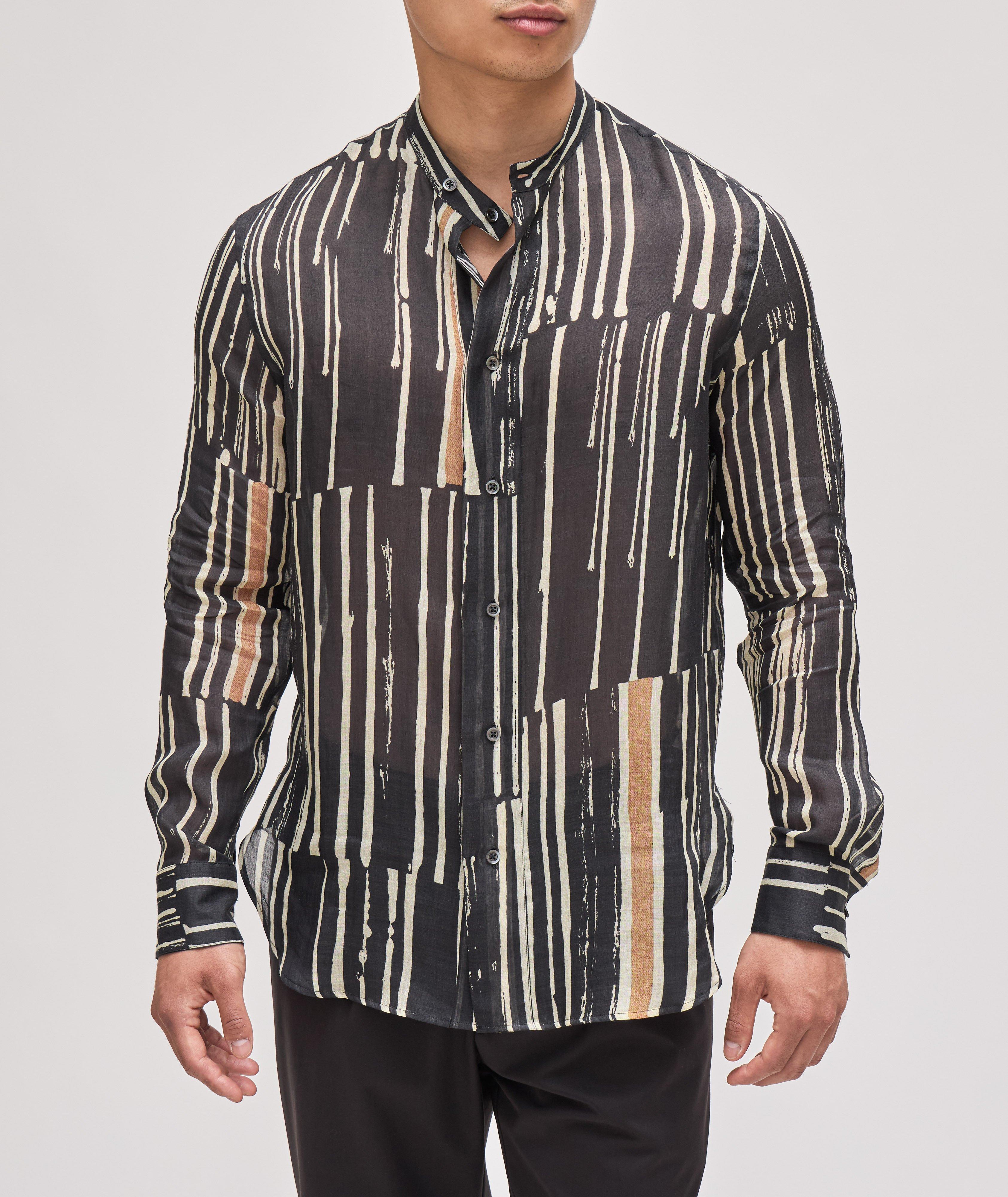 Smudged Stripe Sport Shirt  image 1