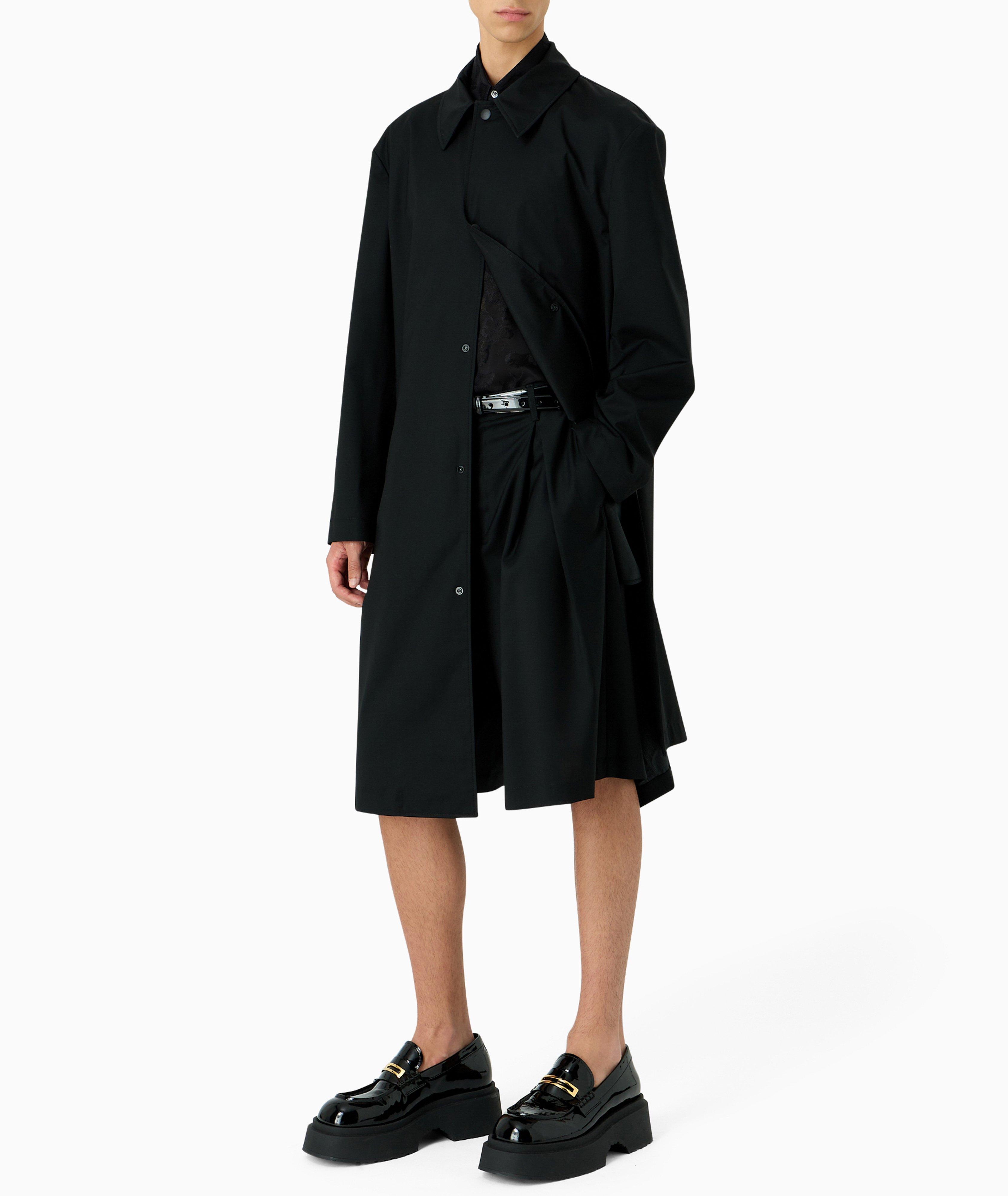 Virgin Wool Trench Coat image 1