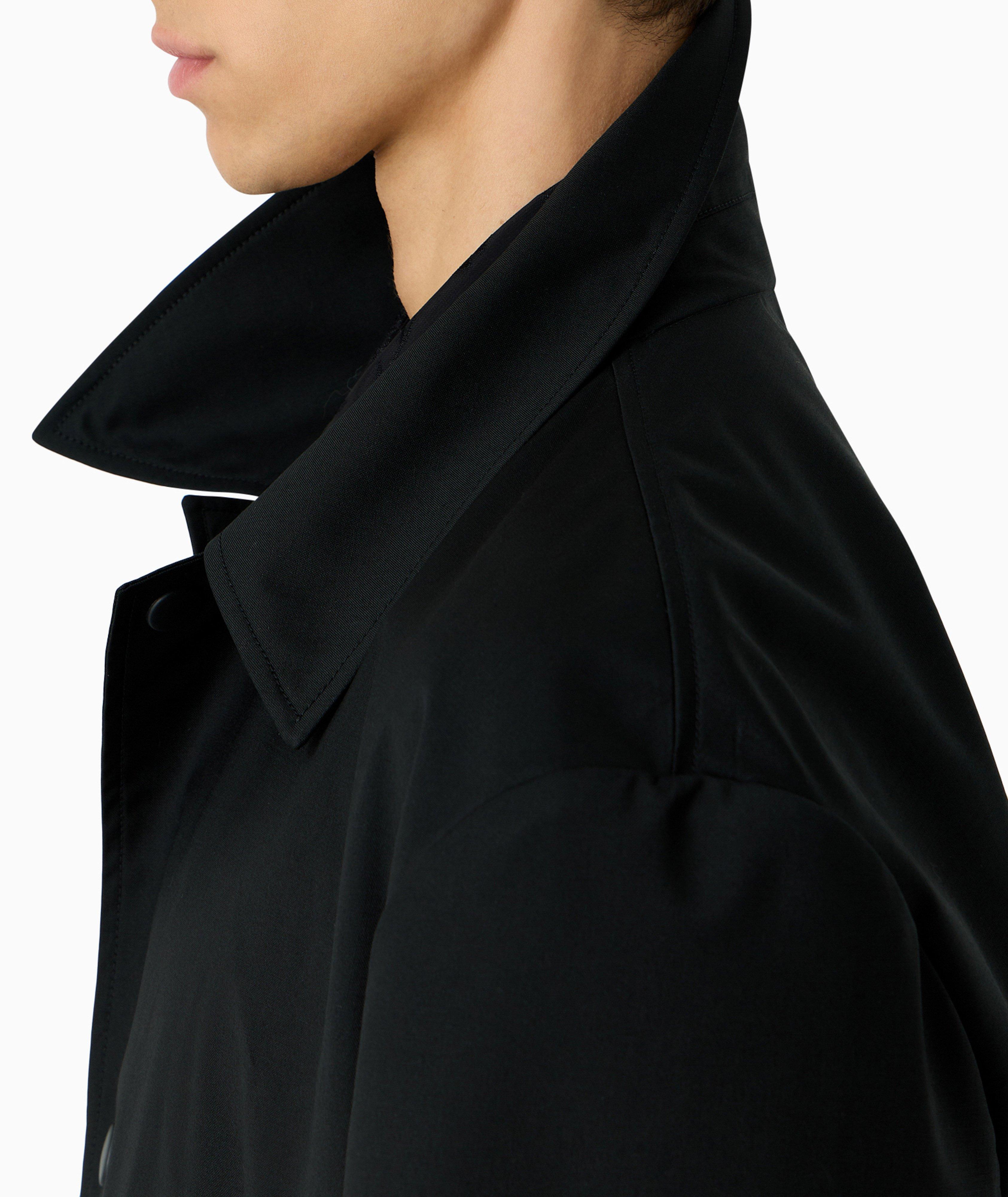 Virgin Wool Trench Coat image 3