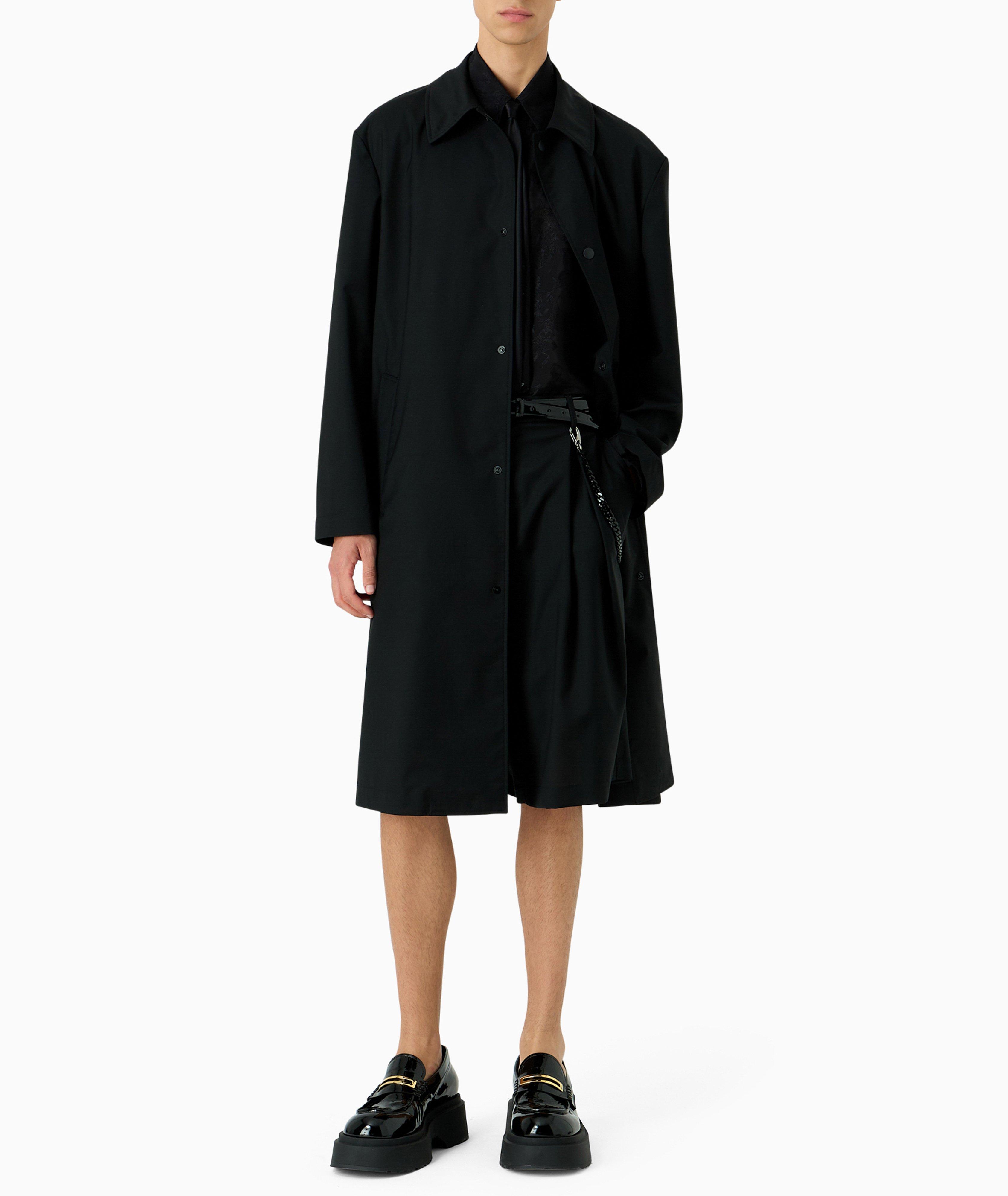 Virgin Wool Trench Coat image 4