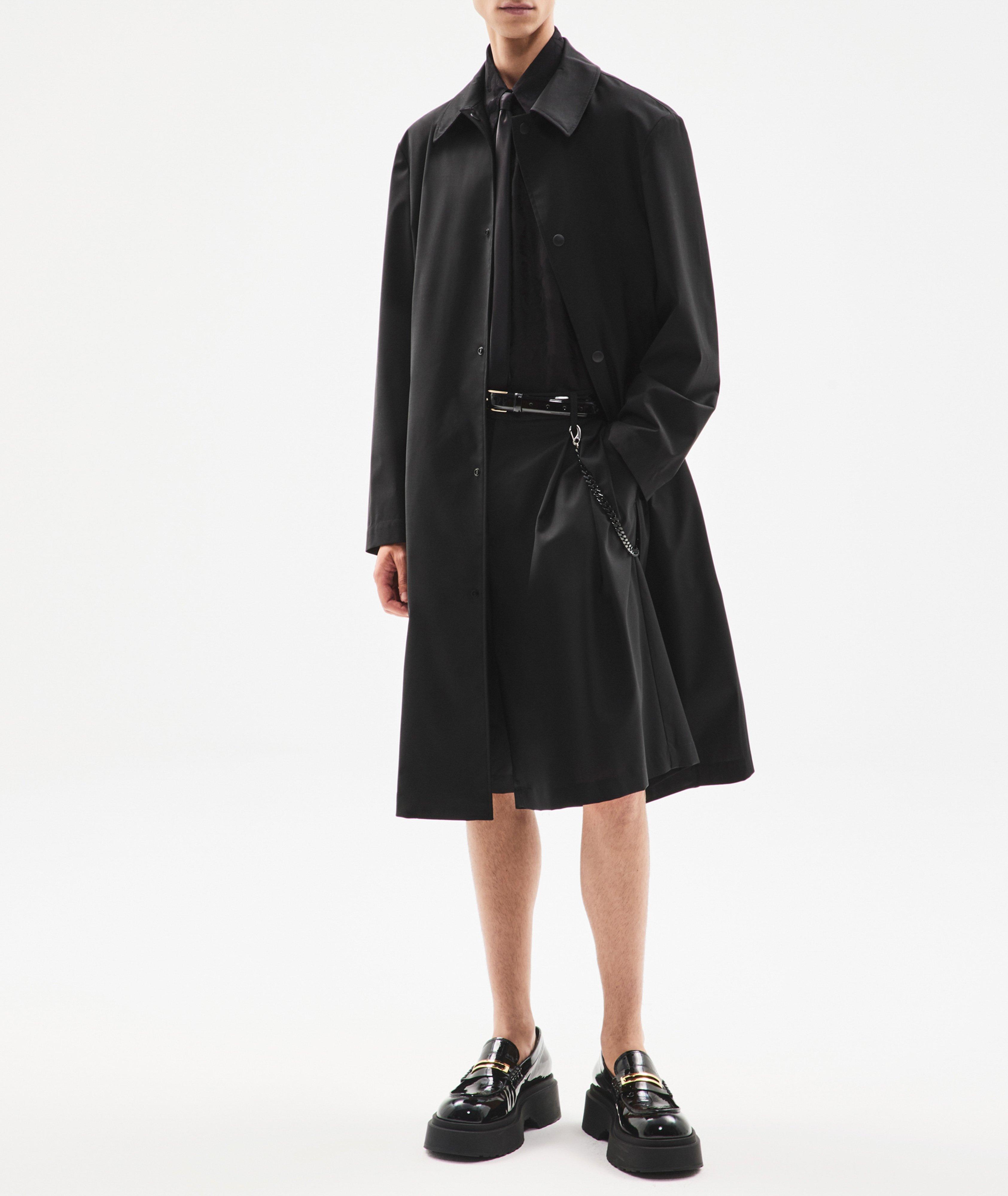 Virgin Wool Trench Coat image 5