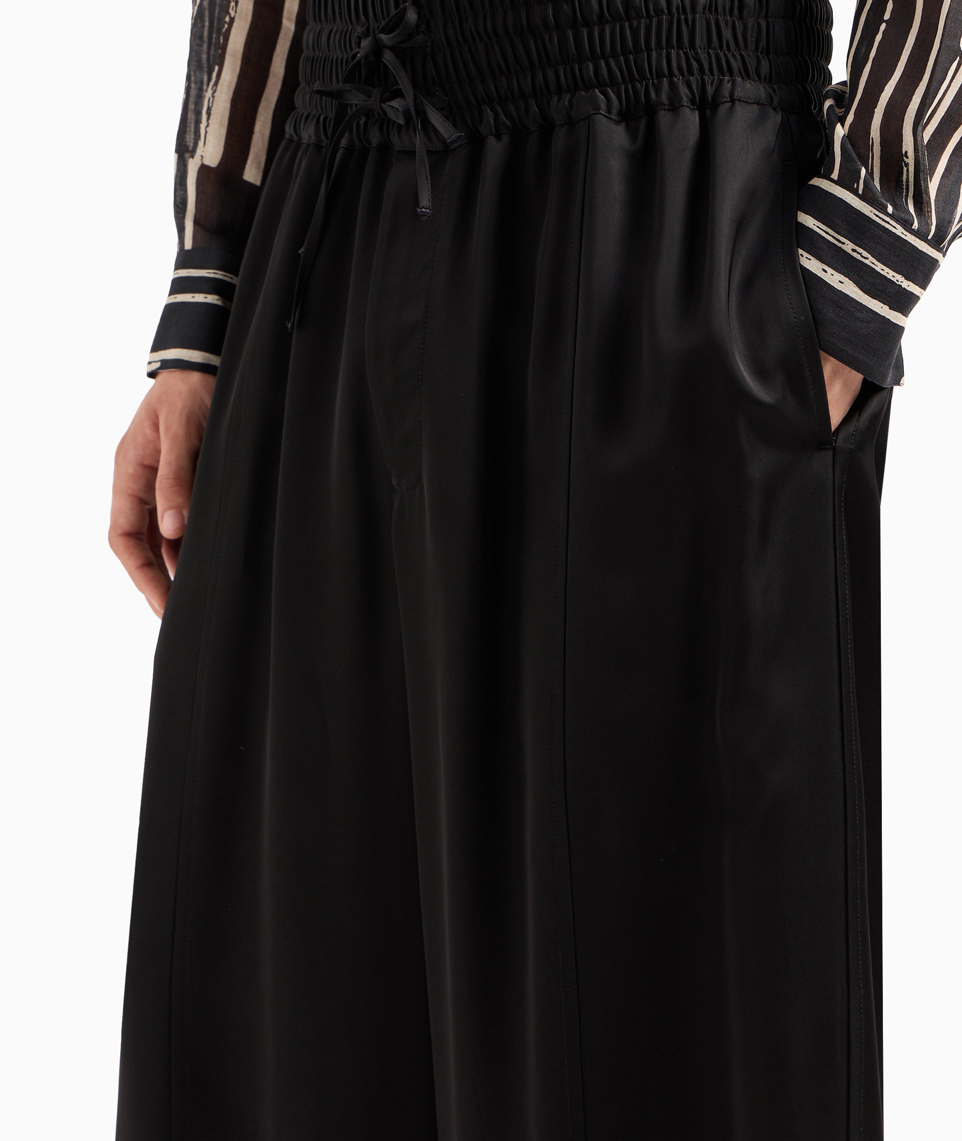 Drawstring Palazzo Pants image 3