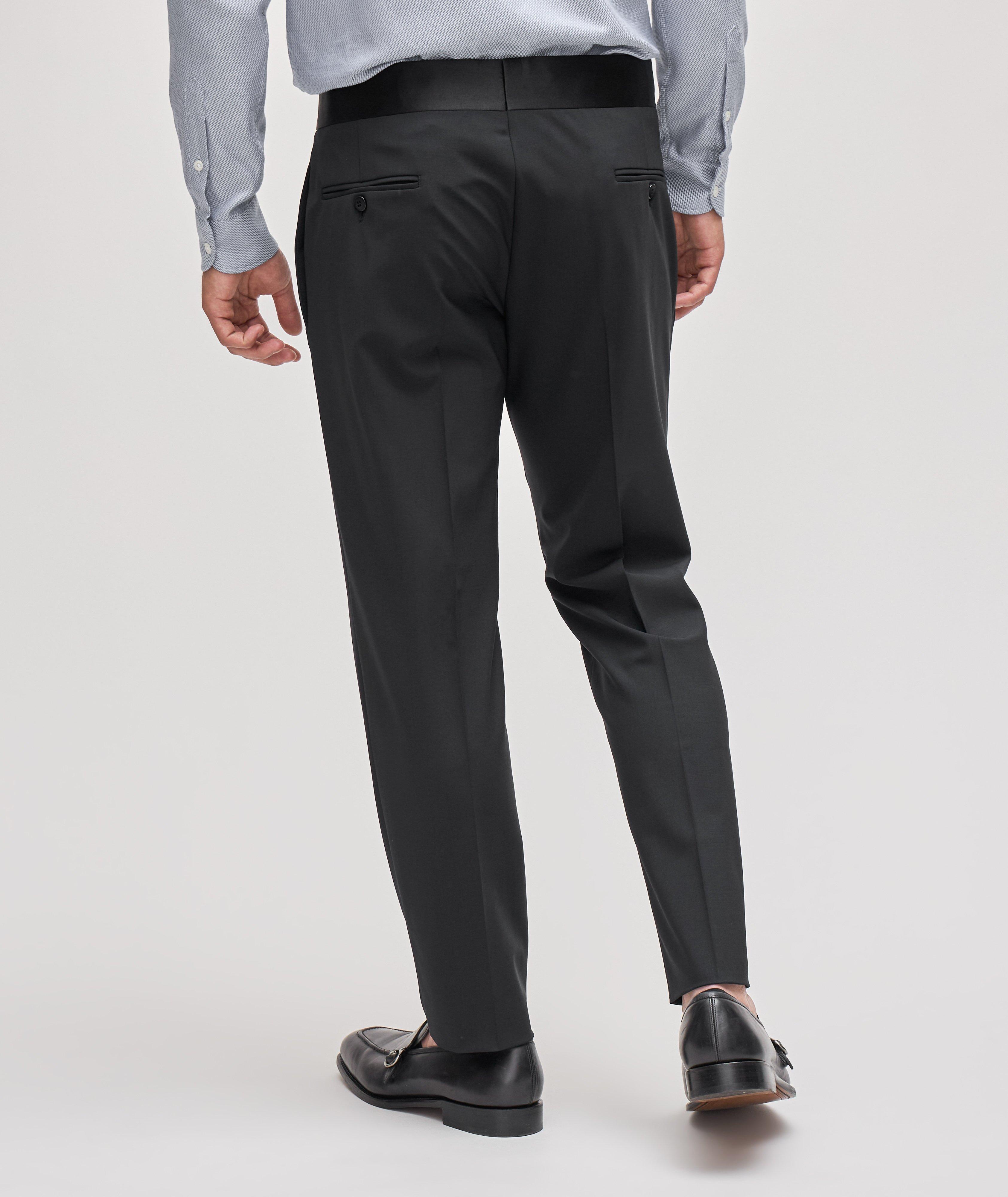 Stretch Wool Tuxedo Pants  image 2