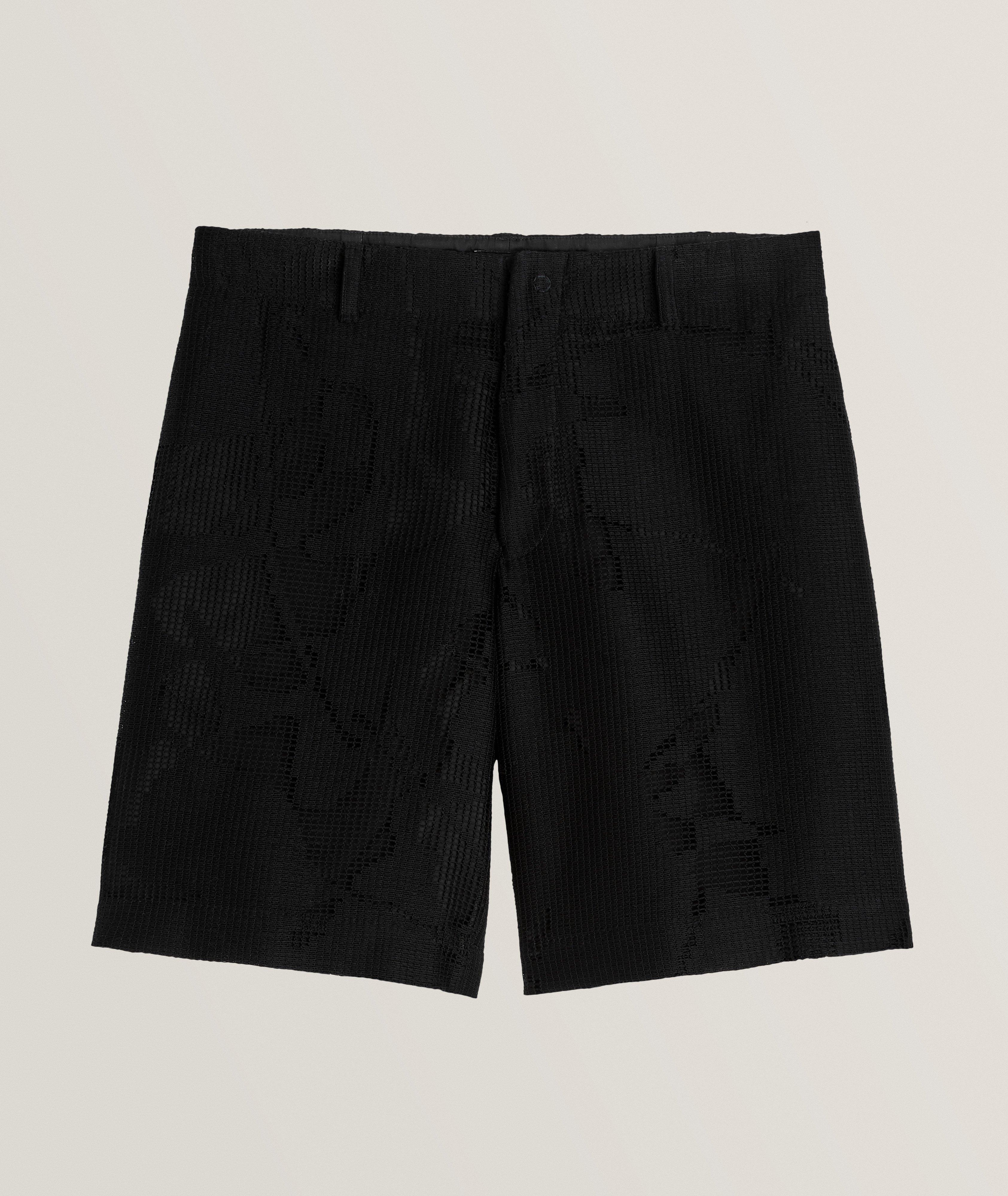 Textured Bermuda Shorts  image 0